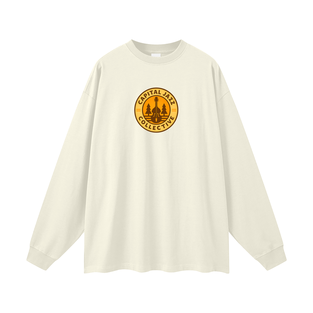 Capital Jazz Collective Fall Show Oversized Unisex Long Sleeve T-Shirt