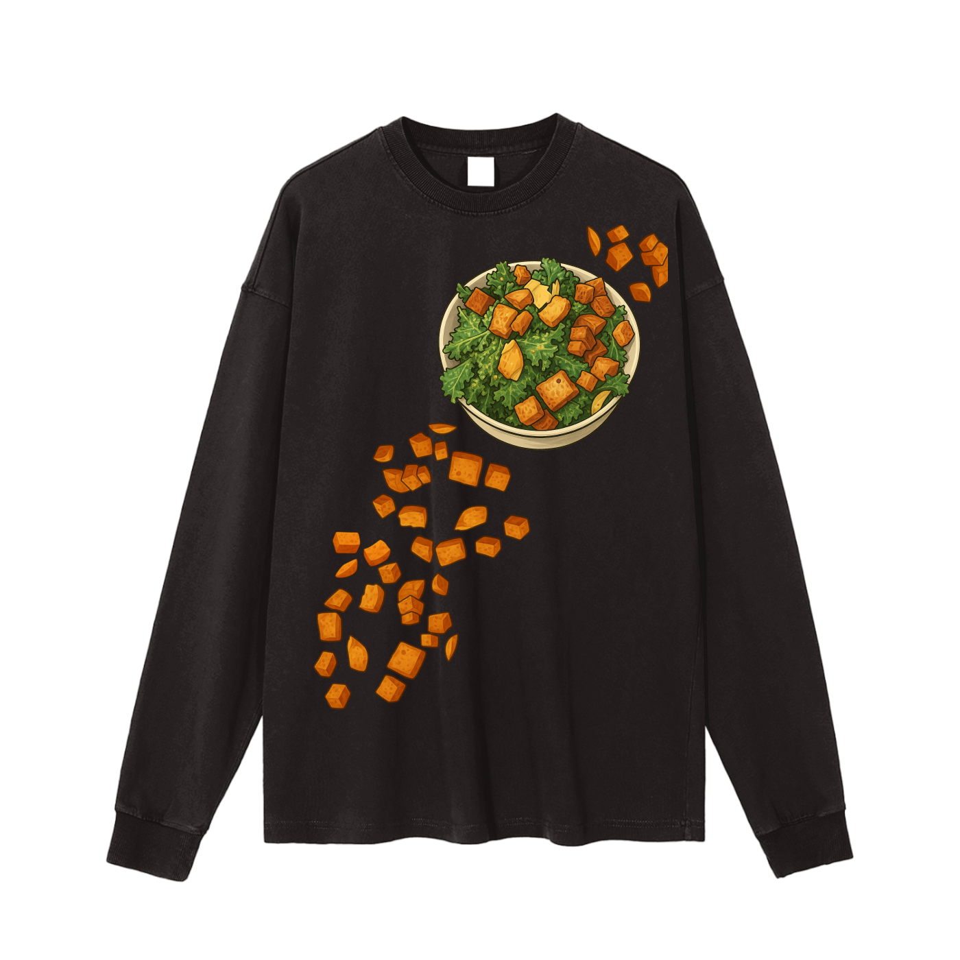 Vintage Washed Long Sleeve T-Shirt