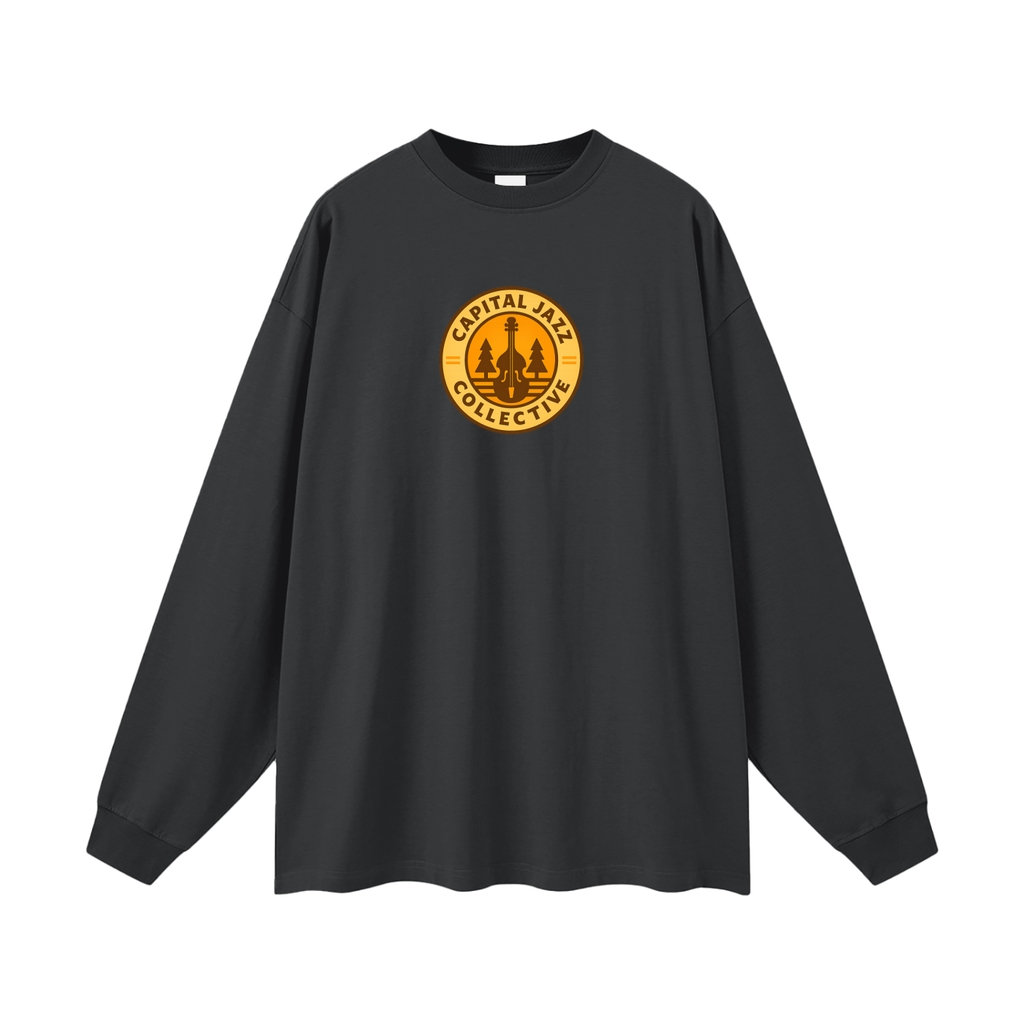 Capital Jazz Collective Fall Show Oversized Unisex Long Sleeve T-Shirt