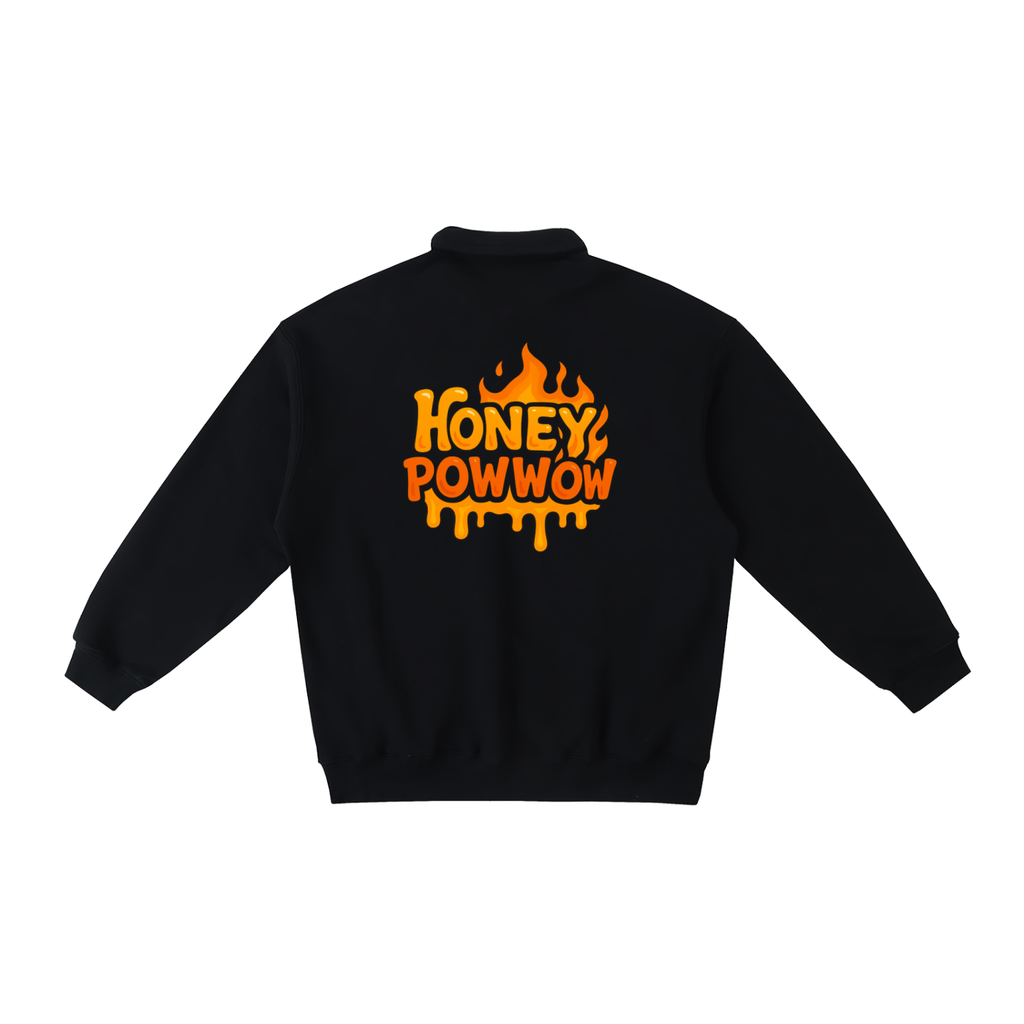 This Is Perfect Chipmunk Heavyweight Polo-Collar Sweatshirt