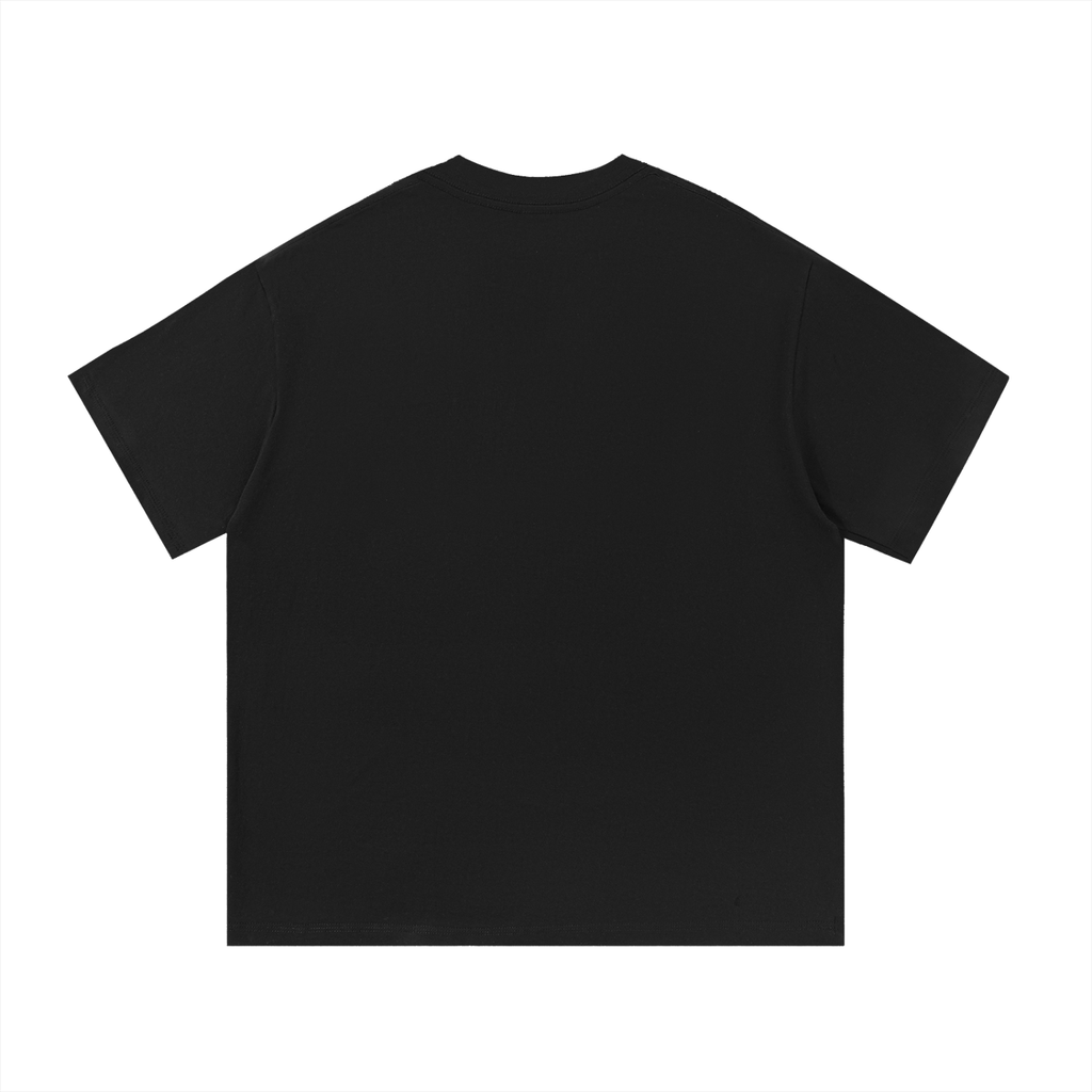 Big Stitched Whole Pom Cotton T-Shirt