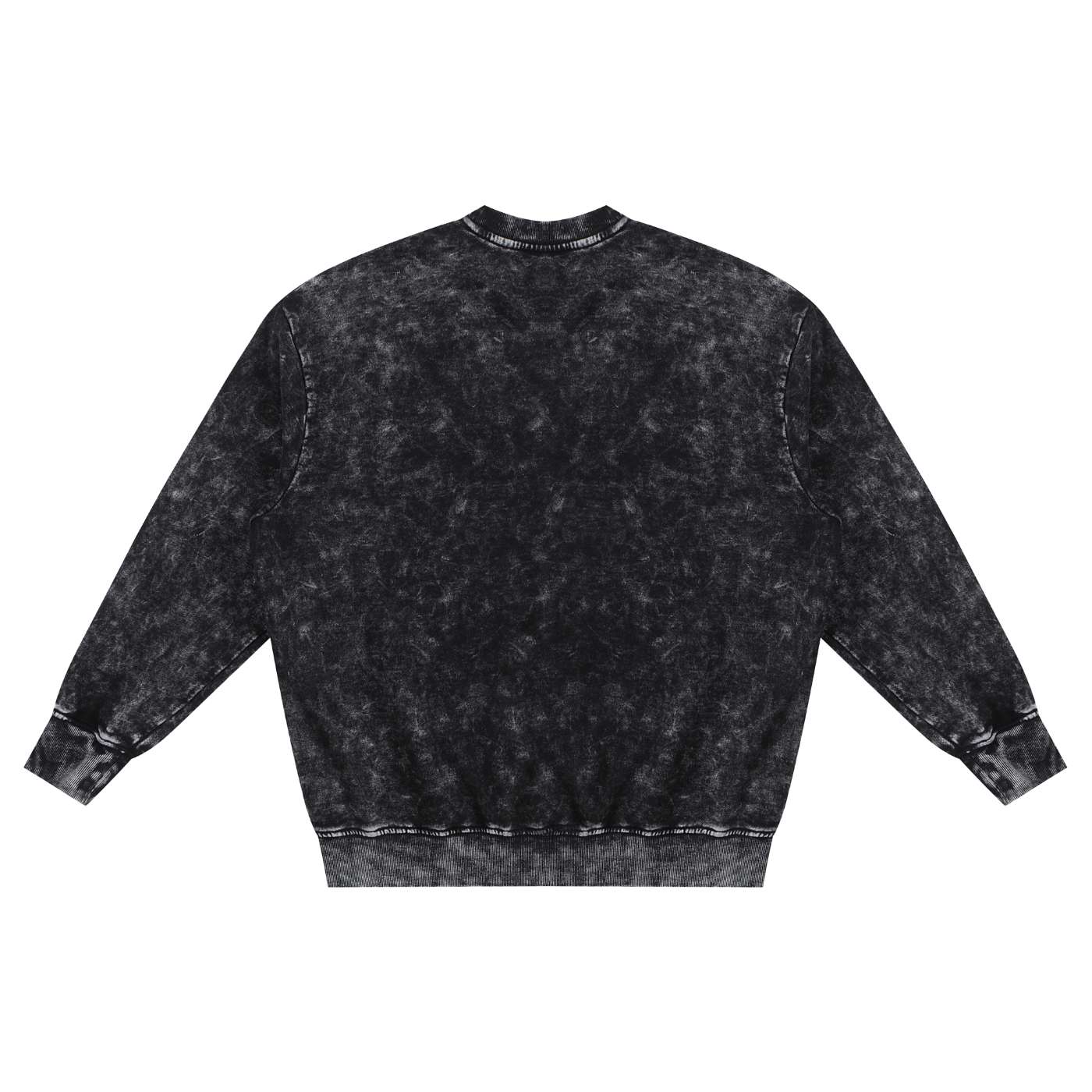 Kale Cesar Snow Washed Hand-Frayed Sweatshirt