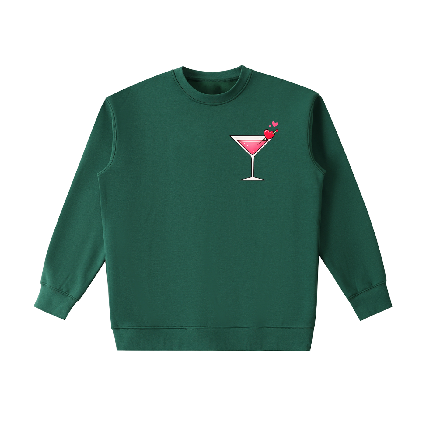 A Lovely Martini Weighted Crewneck Sweatshirt