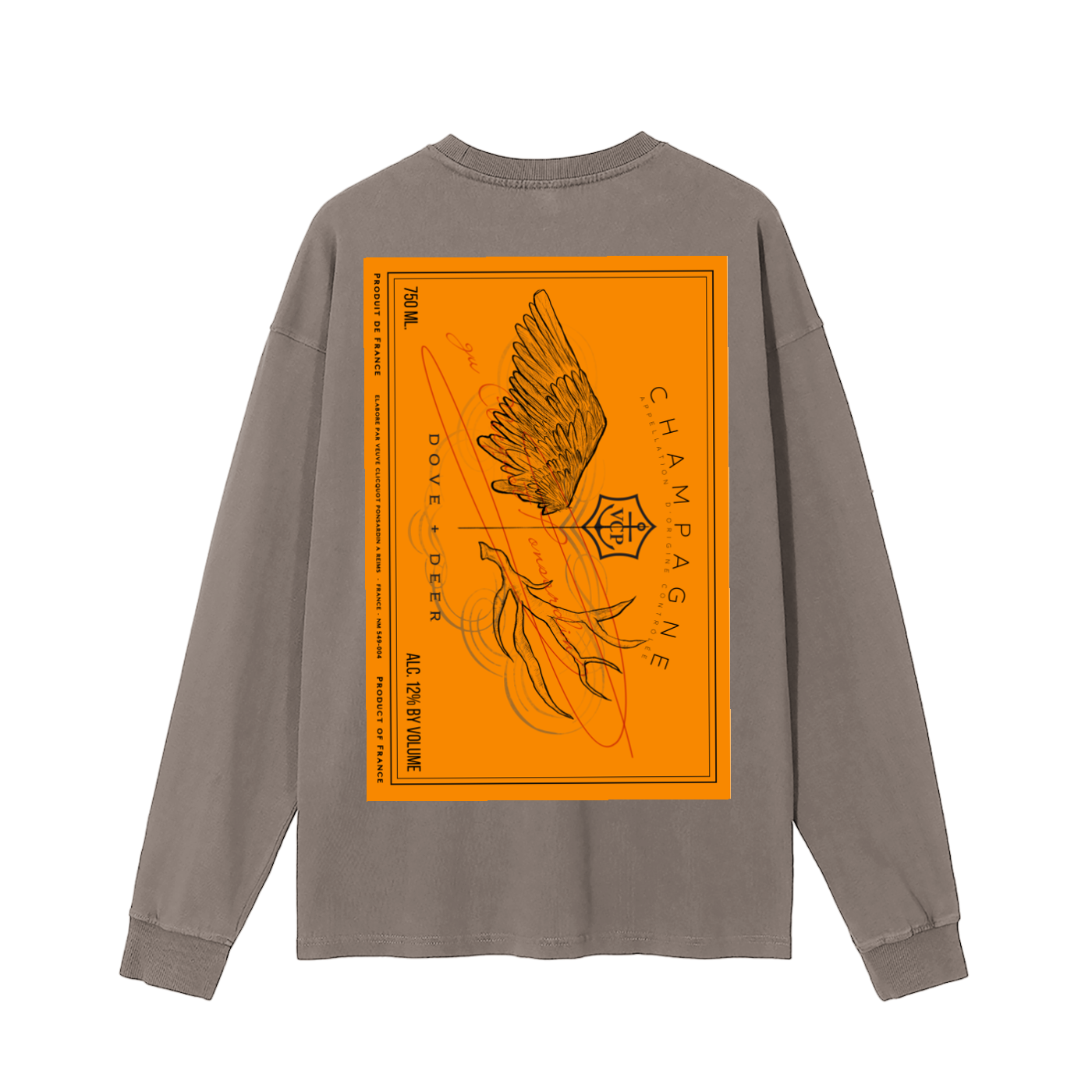 Dove+Deer Clic Vintage Washed Long Sleeve T-Shirt