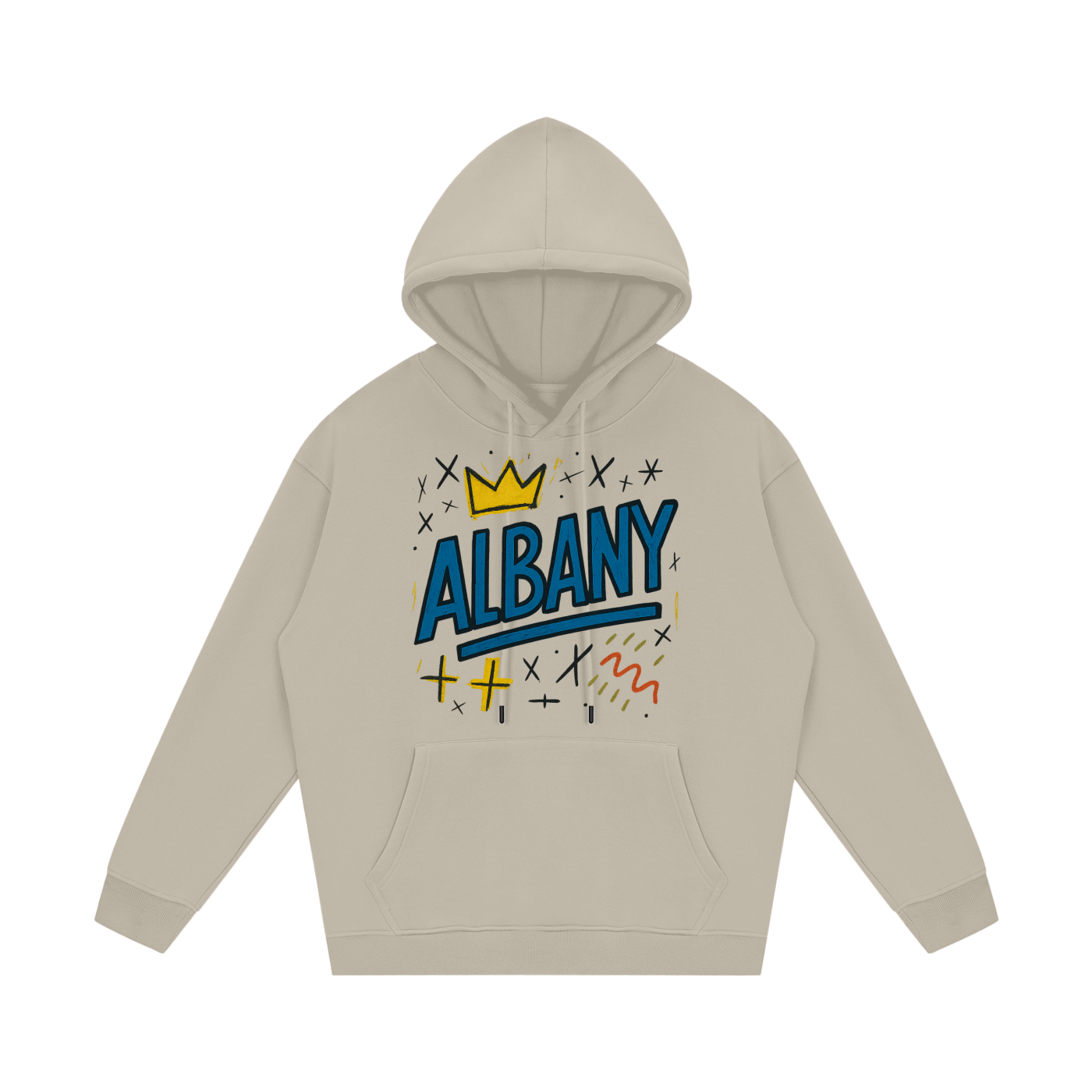 Streetwear Unisex Fleece Hoodie