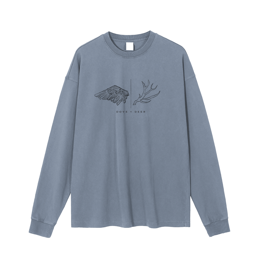 Bye Central WareHouse Vintage Washed Long Sleeve T-Shirt