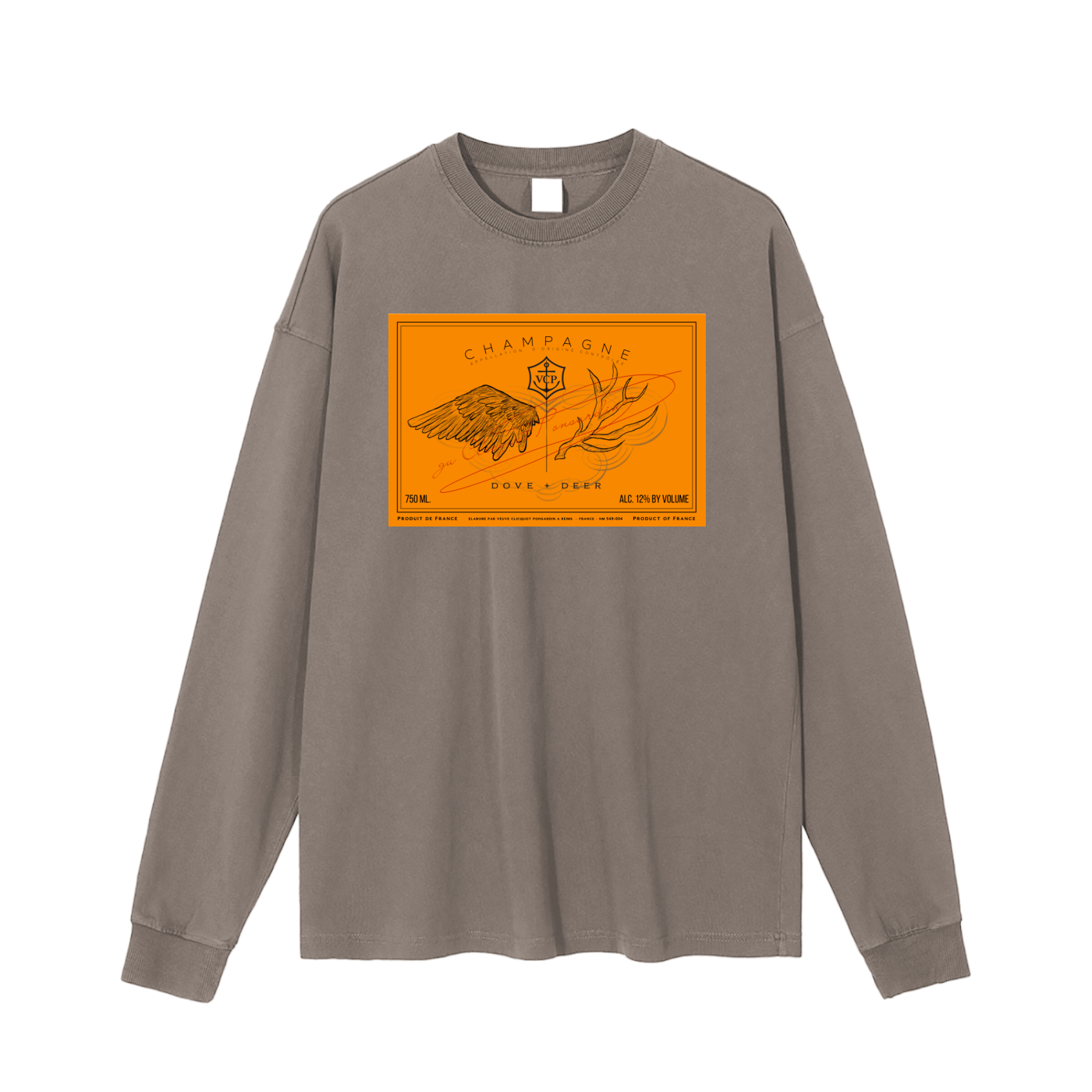 Dove+Deer Clic Vintage Washed Long Sleeve T-Shirt