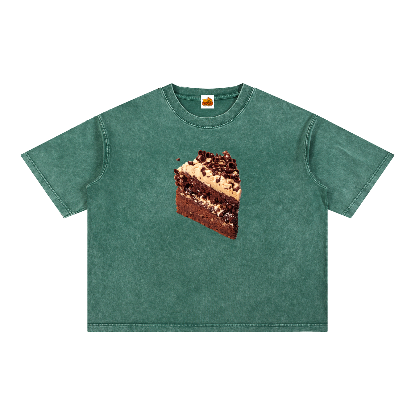 Ani's Cake Mineral Wash Boxy Cotton T-Shirt