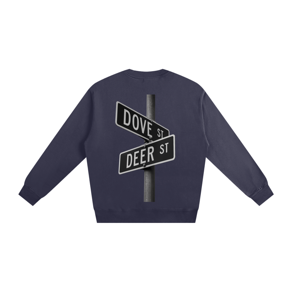 Dove+Deer Cross Signs Heavyweight Essential Sweatshirt