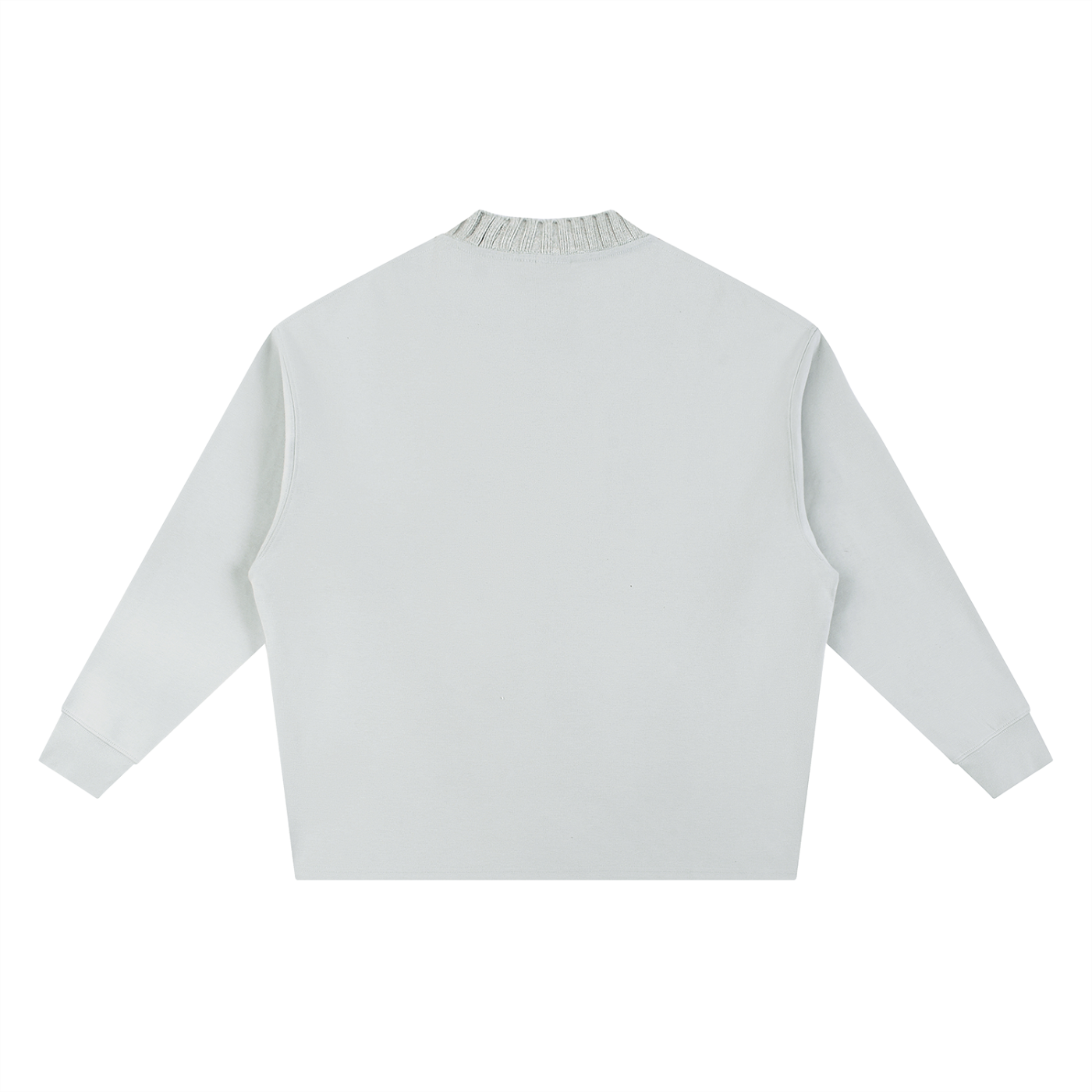 Queen of Champagne Knitted Round Neck Oversize Sweatshirt