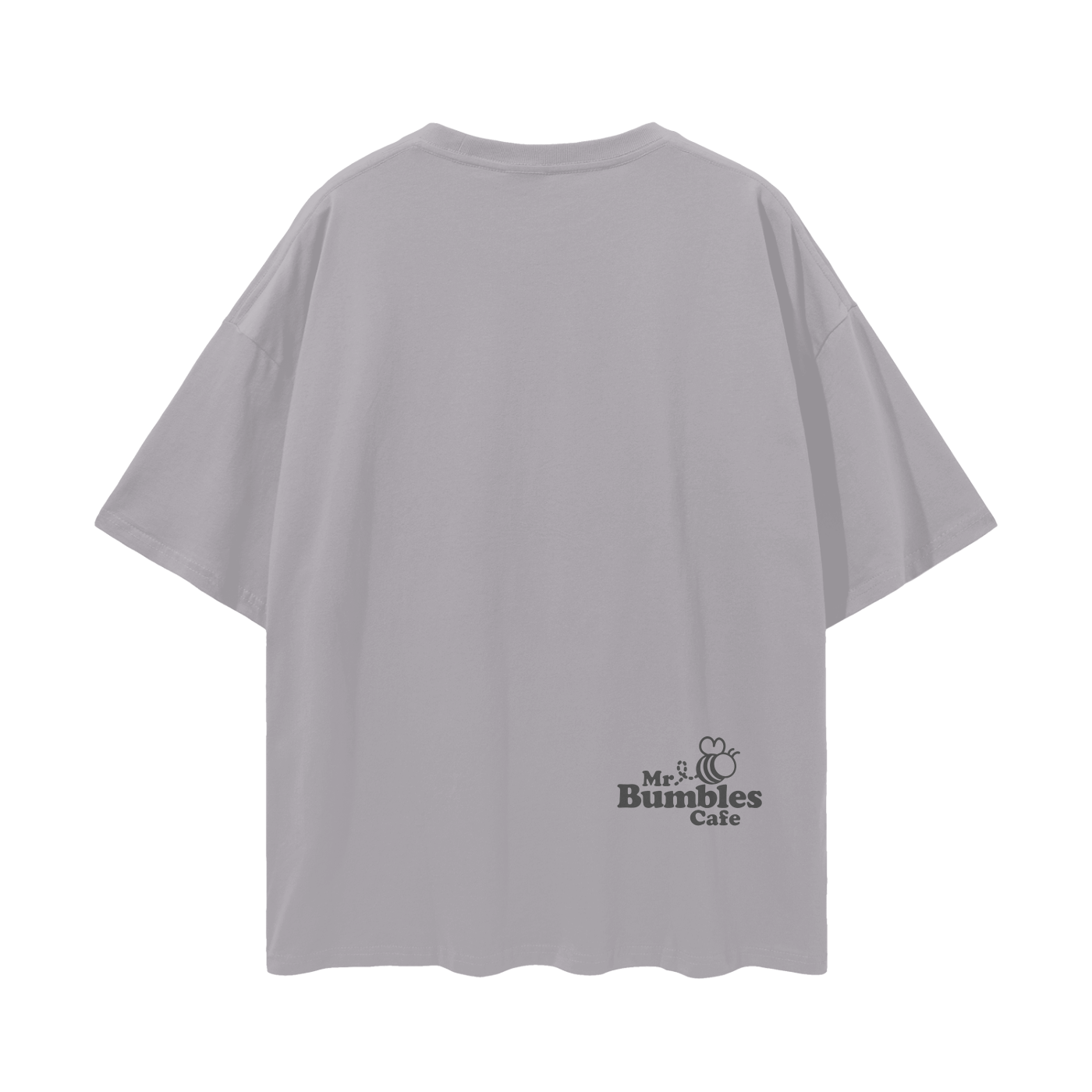 Oatmeal Streetwear Loose Drop Shoulder T-Shirt