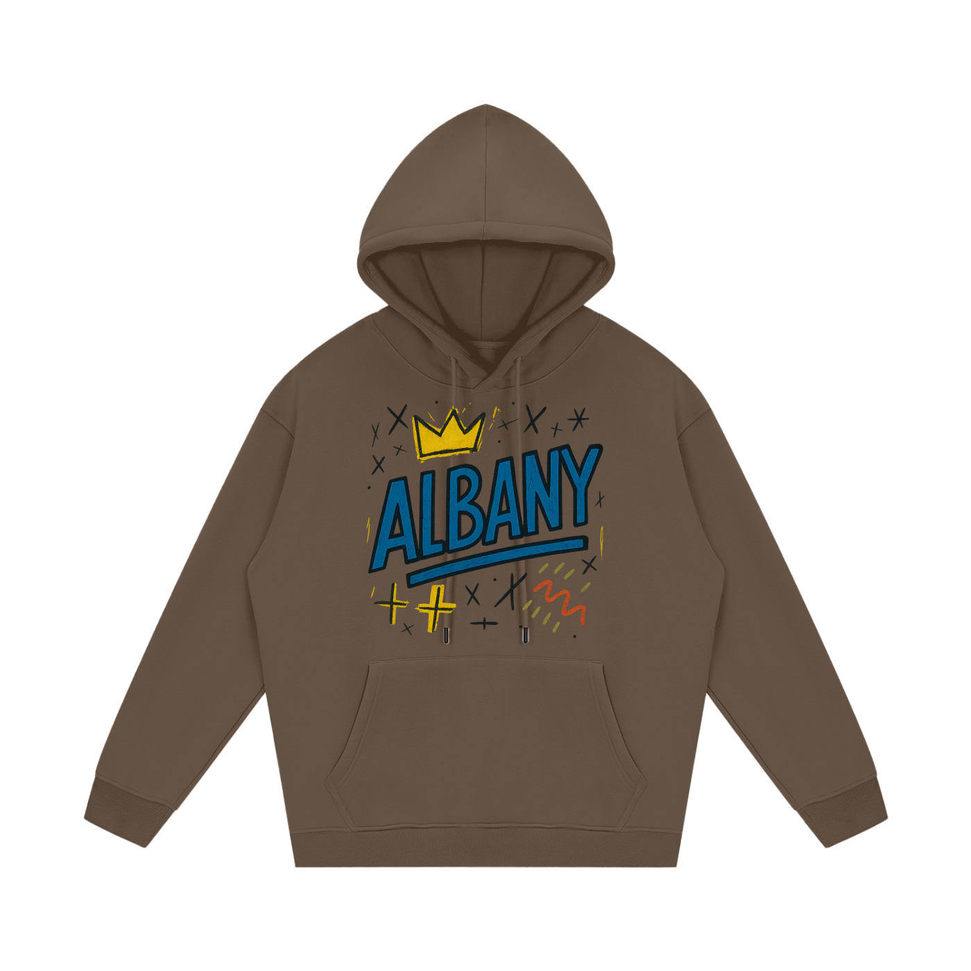 Streetwear Unisex Fleece Hoodie