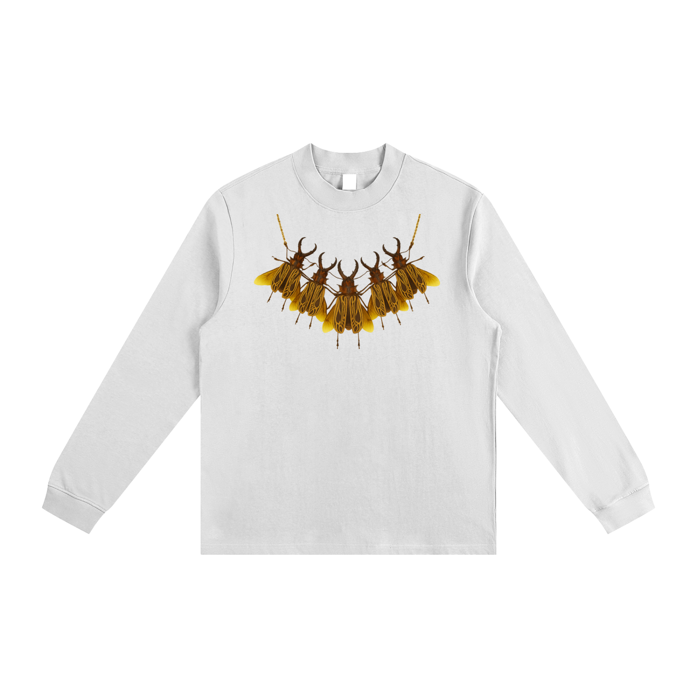 MAN DABLE Non-Shrink Mock Neck Sweatshirt