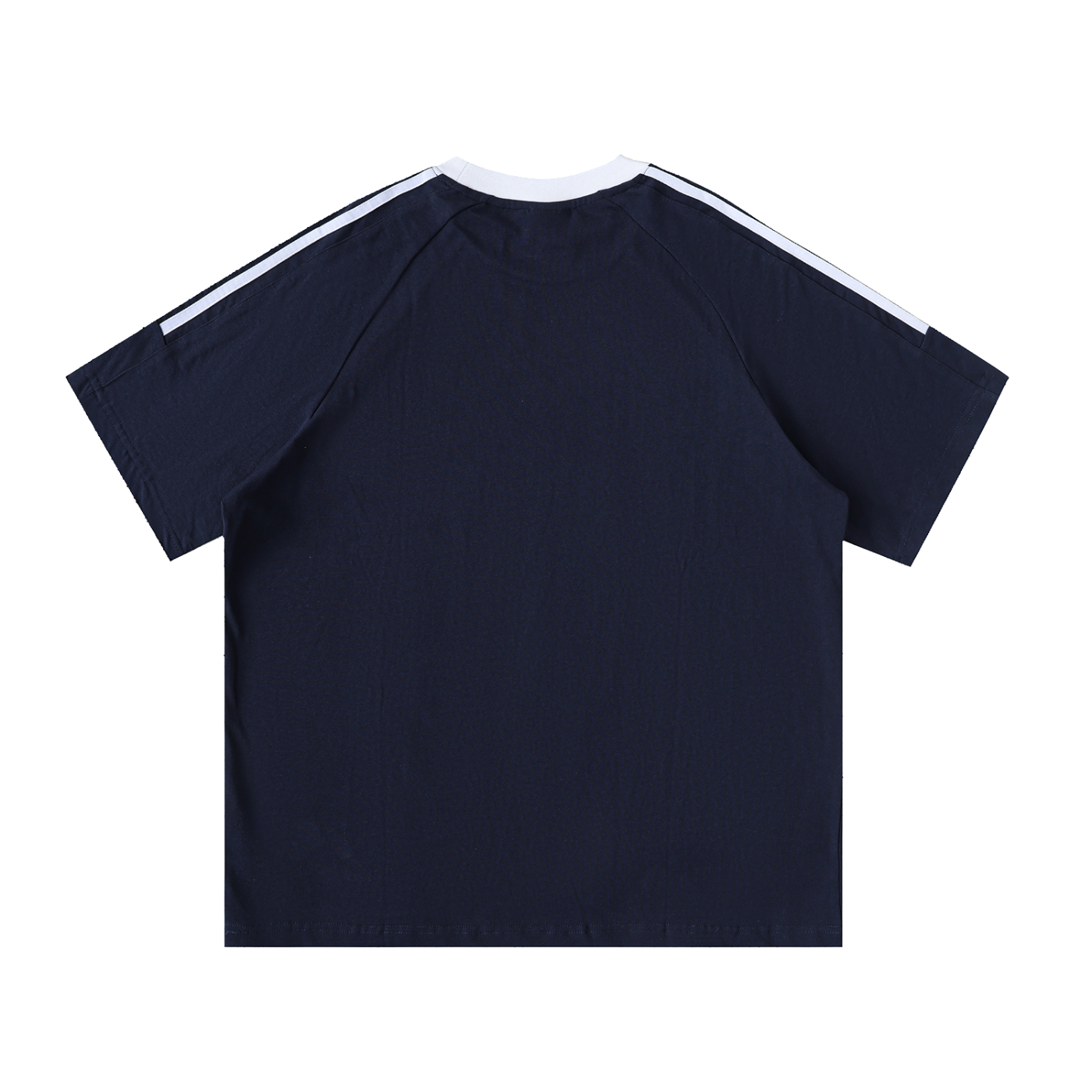 Bumbles Logo Contrast Tape Crewneck Cotton T-Shirt