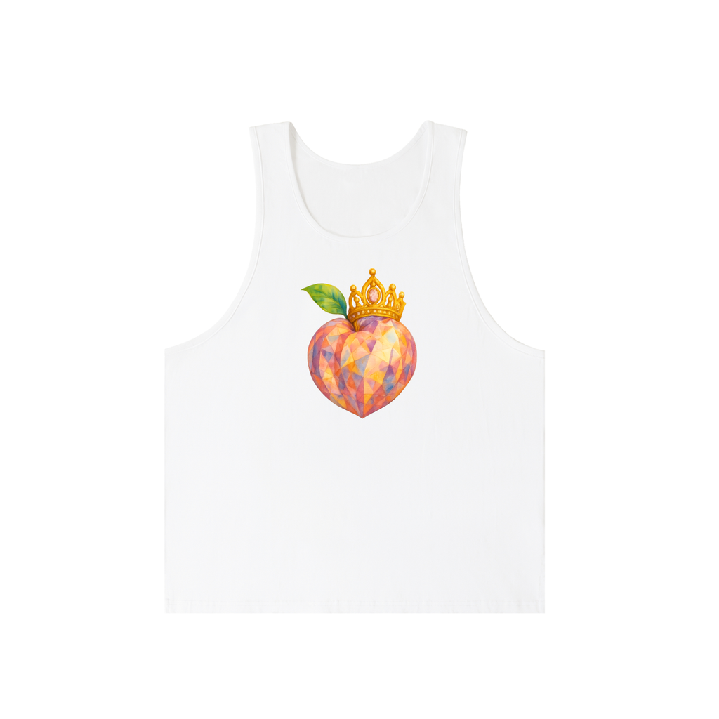 Diamond Peach Loose Tank Top