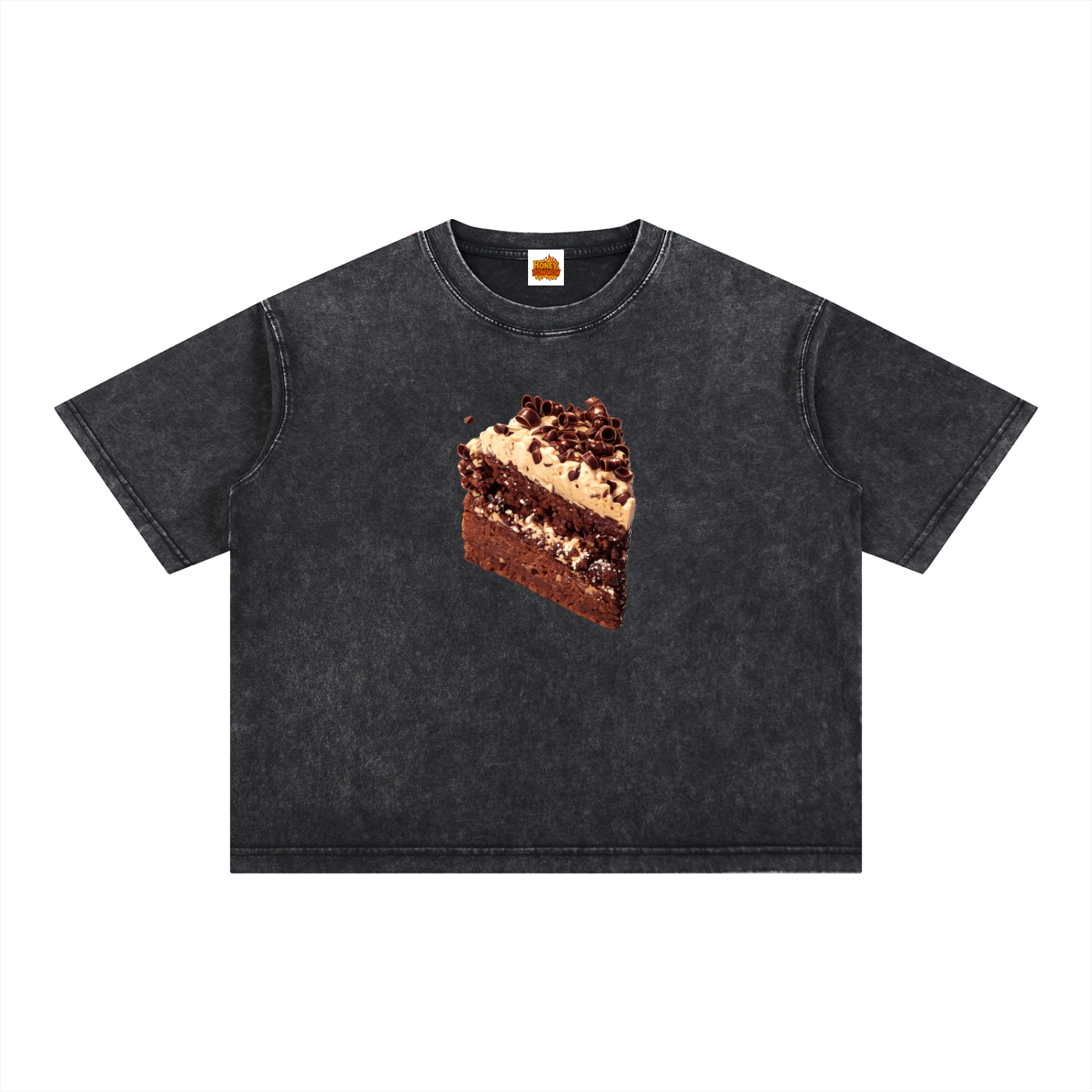 Ani's Cake Mineral Wash Boxy Cotton T-Shirt