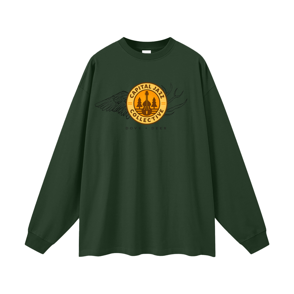 The Capital Jazz Collective @ Dove + Deer Fall 2025 Oversized Unisex Long Sleeve T-Shirt