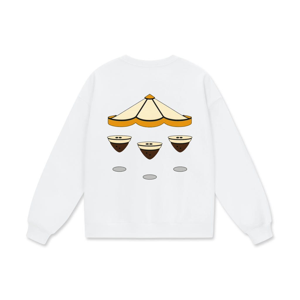 Stained Glass Espressotini Carousel Sweatshirt