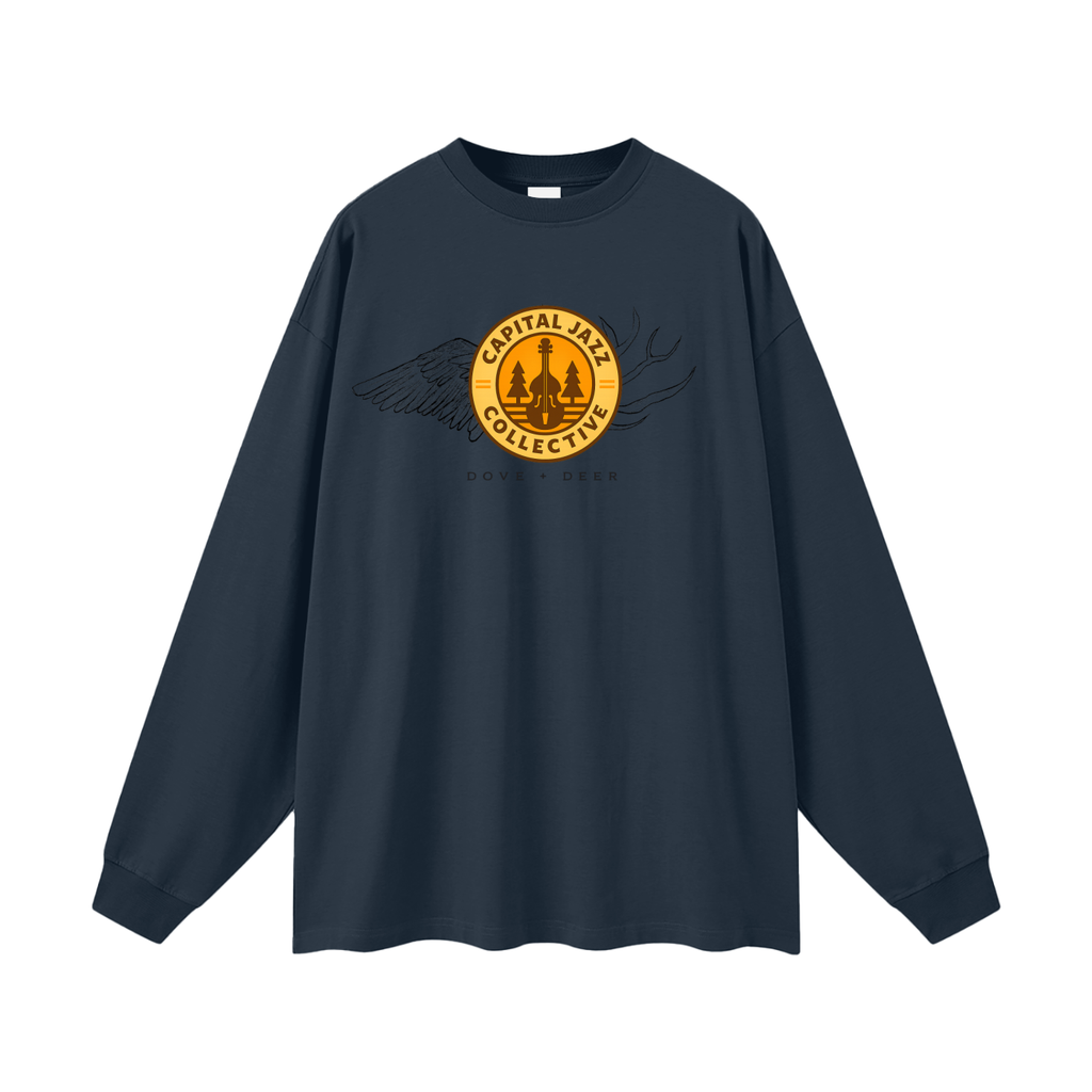 The Capital Jazz Collective @ Dove + Deer Fall 2025 Oversized Unisex Long Sleeve T-Shirt