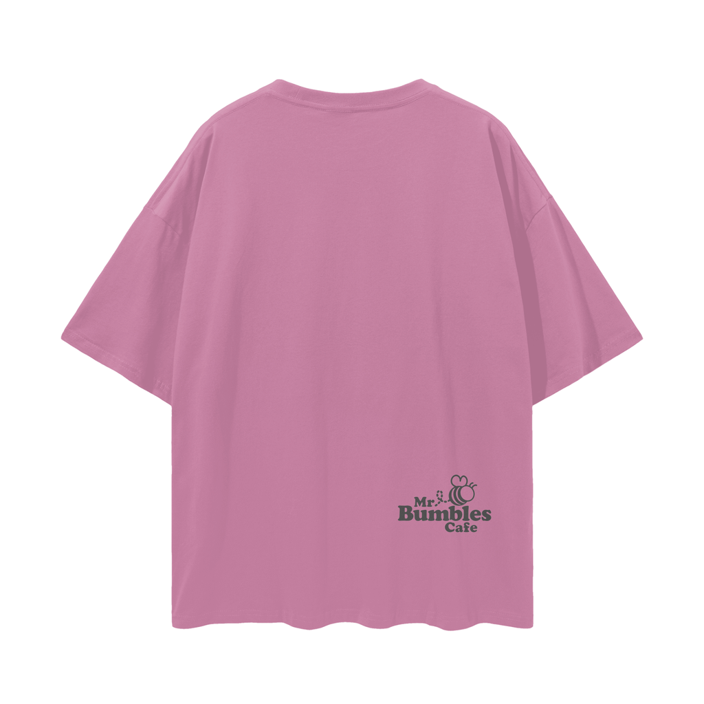 Oatmeal Streetwear Loose Drop Shoulder T-Shirt