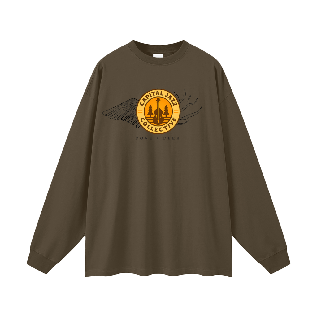 The Capital Jazz Collective @ Dove + Deer Fall 2025 Oversized Unisex Long Sleeve T-Shirt