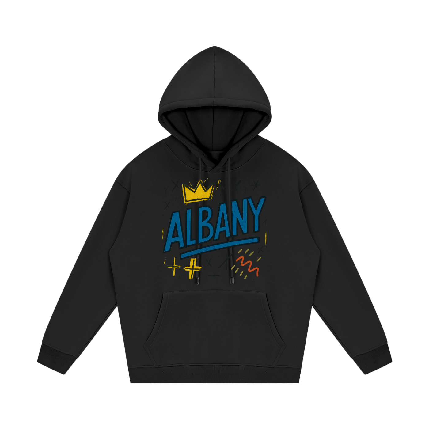 Streetwear Unisex Fleece Hoodie