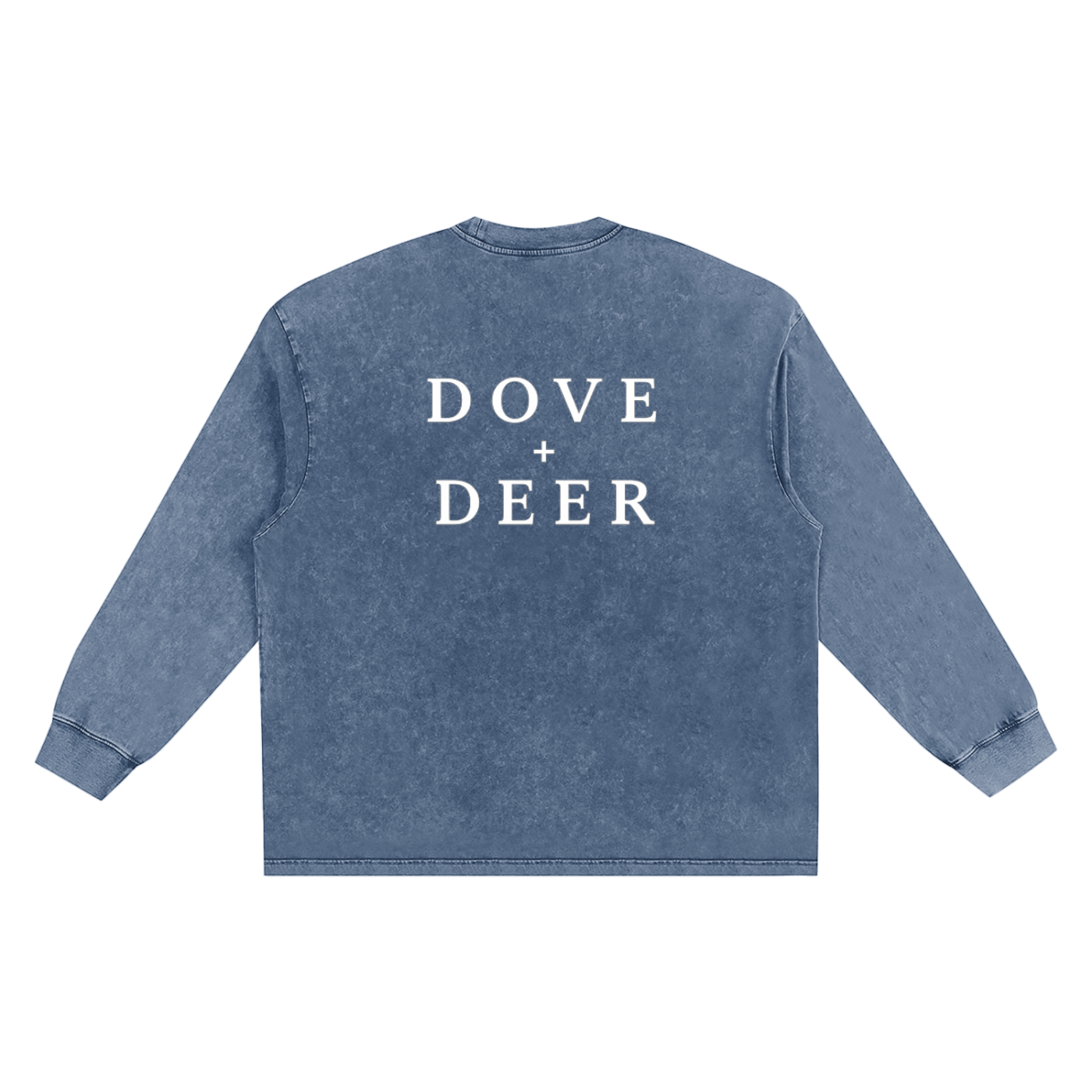 Snow Washed Frayed Edge T-Shirt