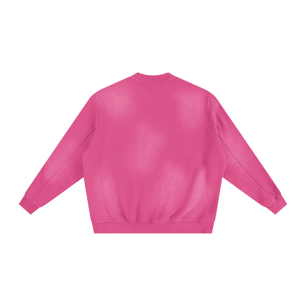 Bumbles Stained Glass Logo Sunfade Fleeced Sweatshirt