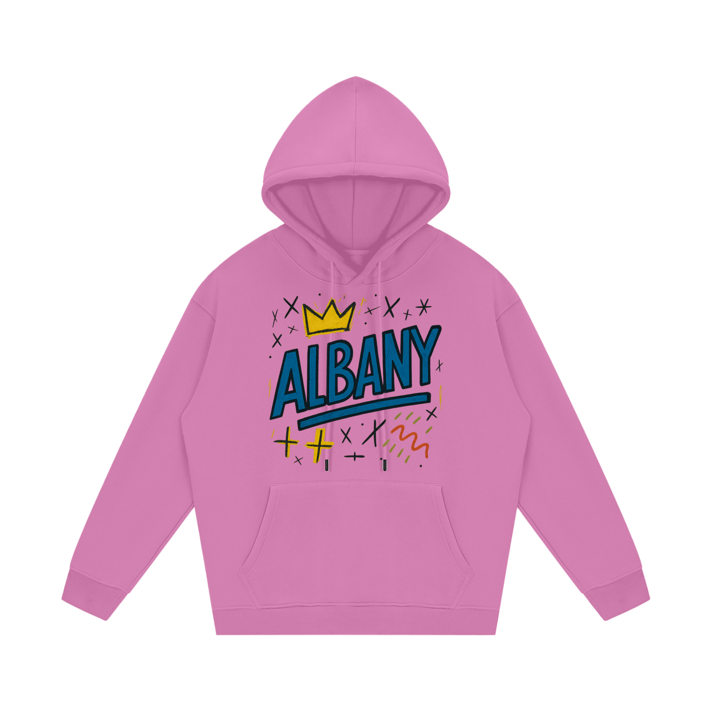 Streetwear Unisex Fleece Hoodie