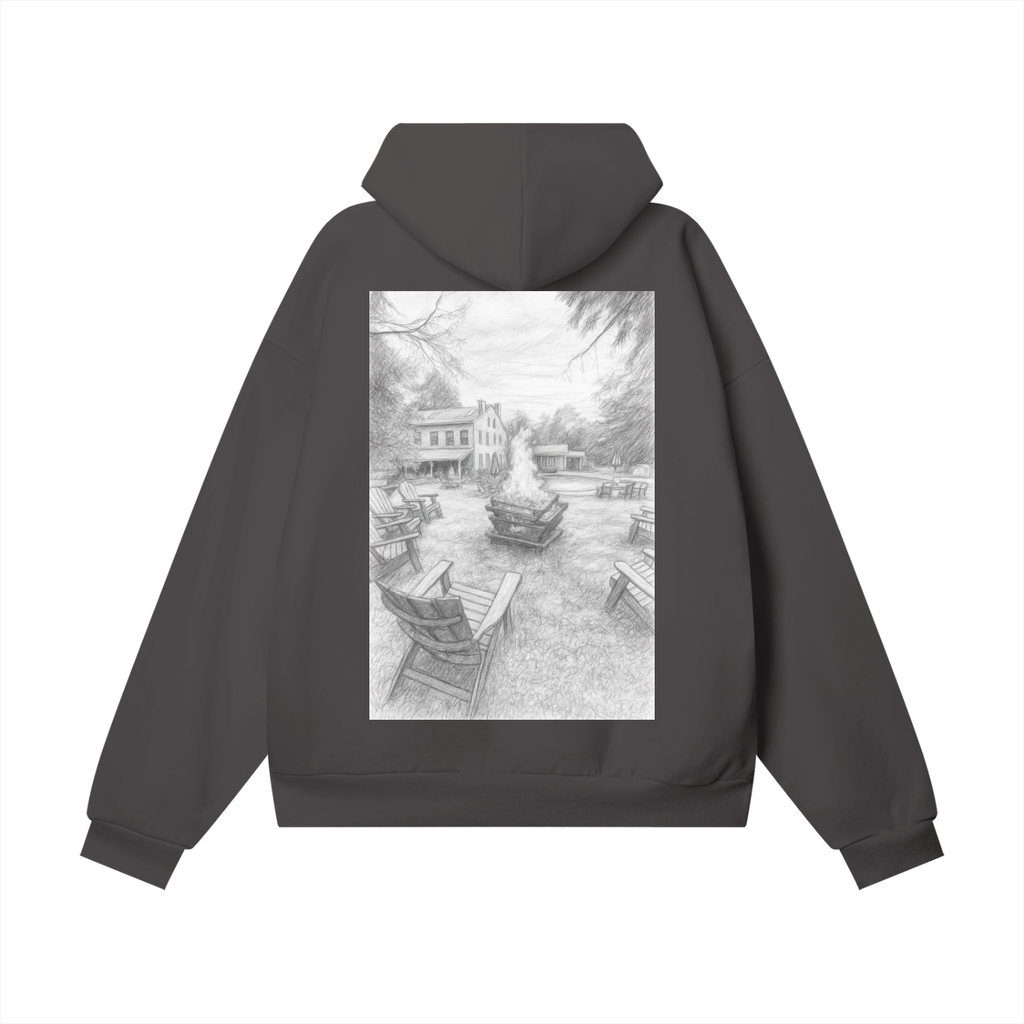 Heavyweight Hidden Pocket Fleece Hoodie