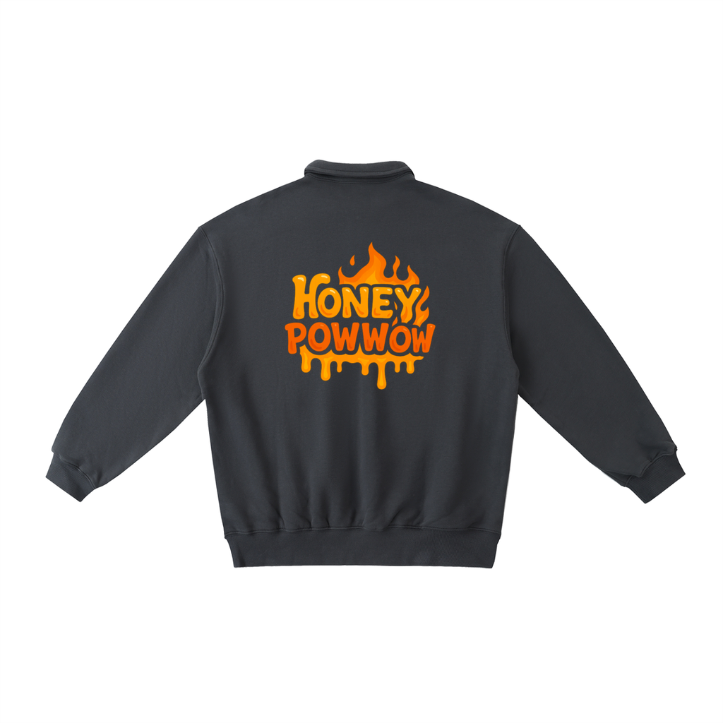 This Is Perfect Chipmunk Heavyweight Polo-Collar Sweatshirt