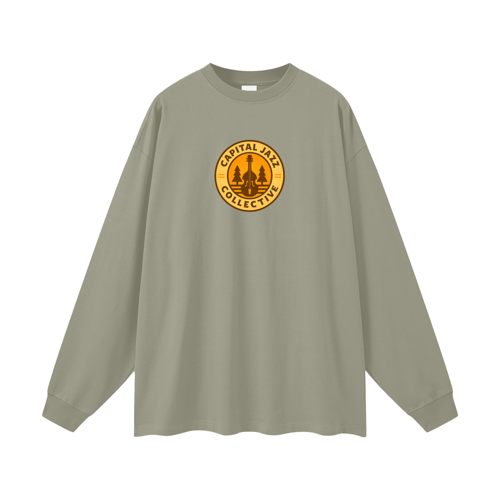 Capital Jazz Collective Fall Show Oversized Unisex Long Sleeve T-Shirt