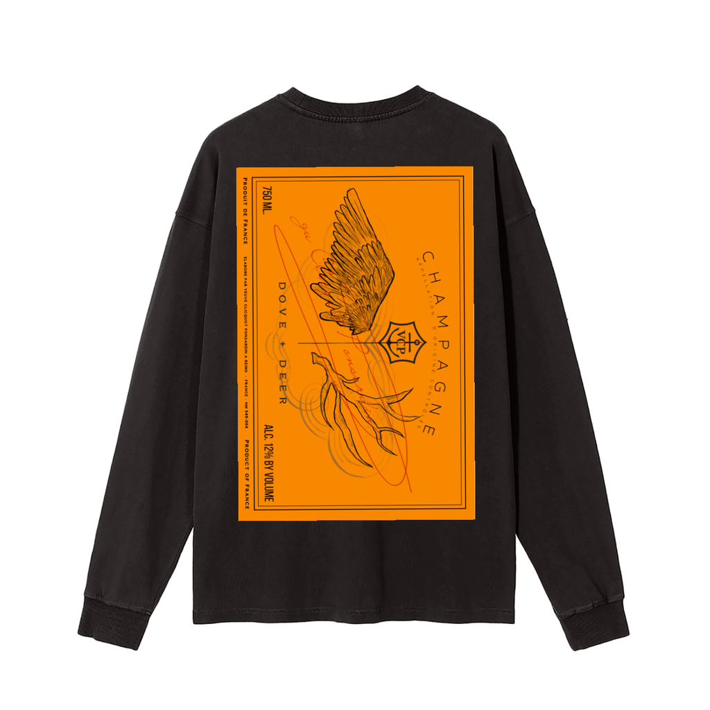 Dove+Deer Clic Vintage Washed Long Sleeve T-Shirt