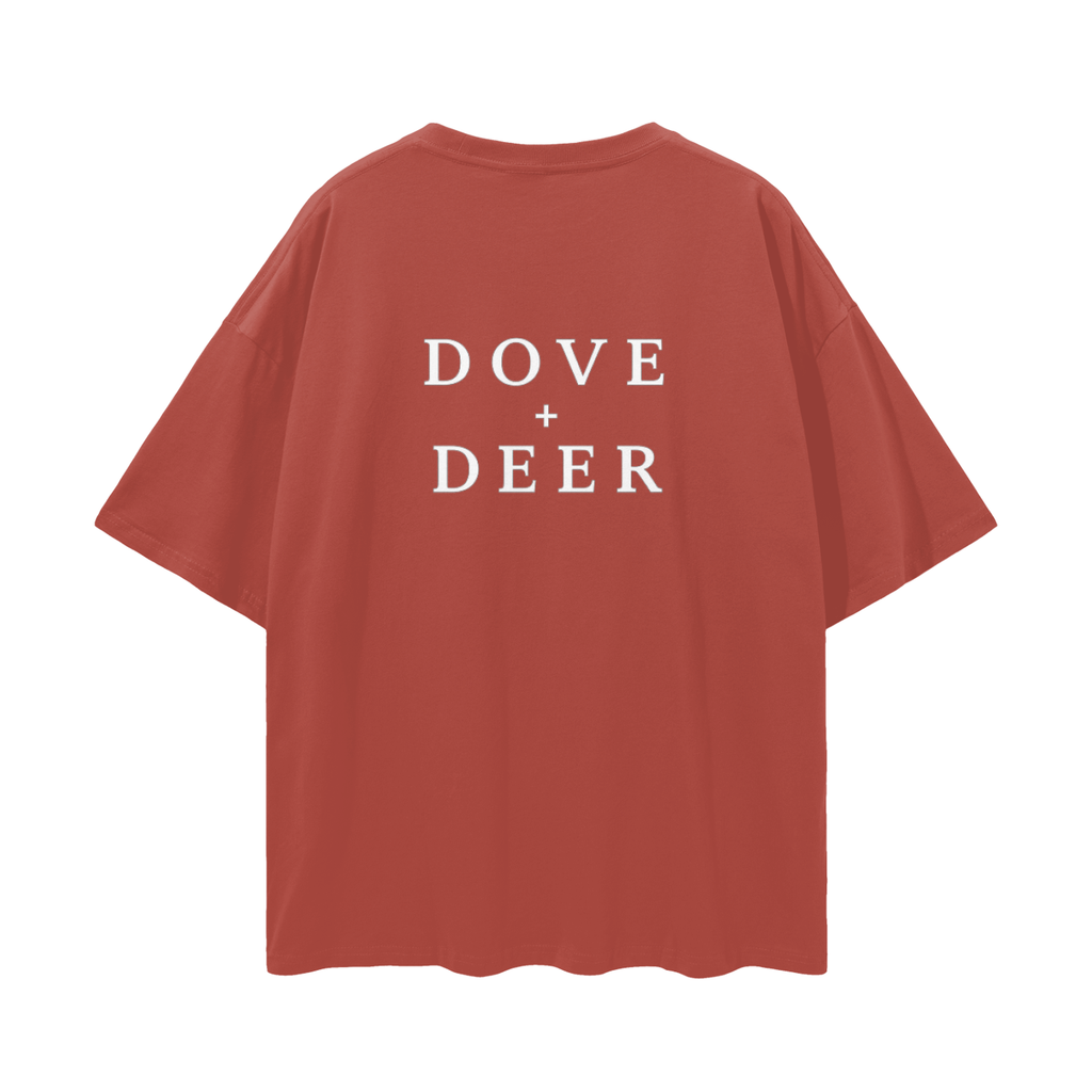 The Grocer Outline Loose Drop Shoulder T-Shirt