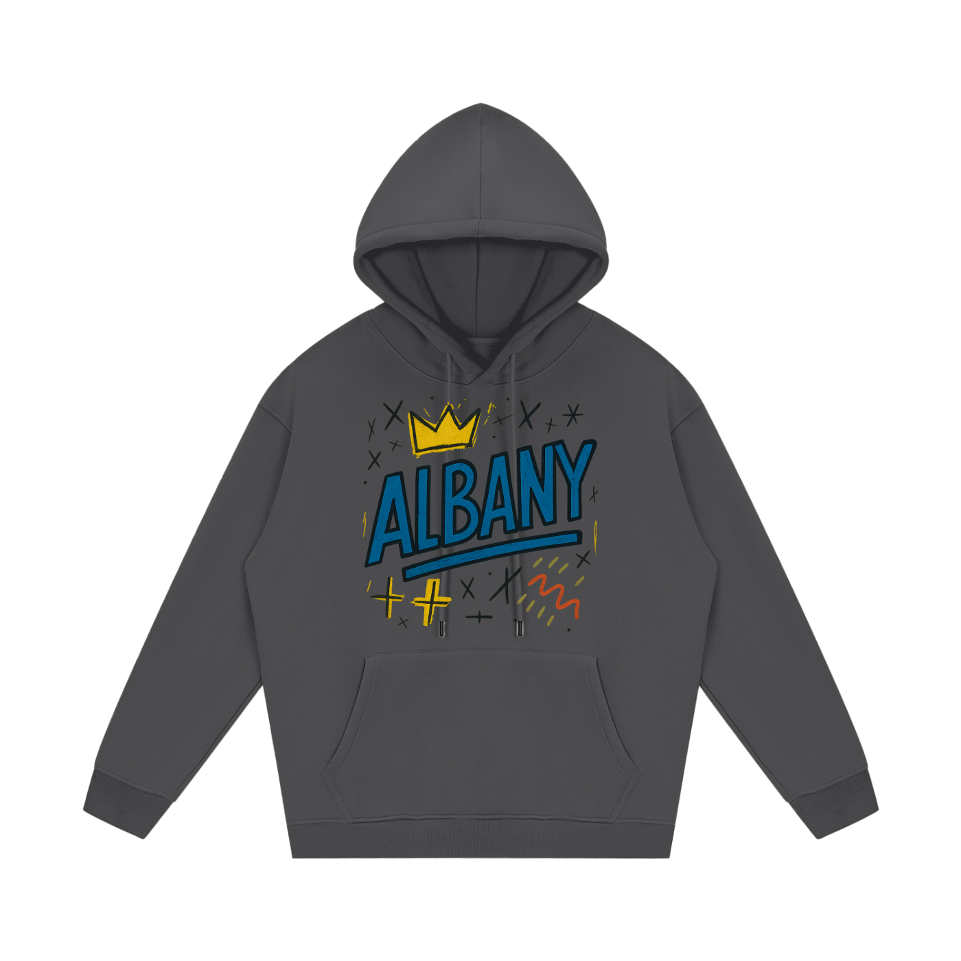 Streetwear Unisex Fleece Hoodie