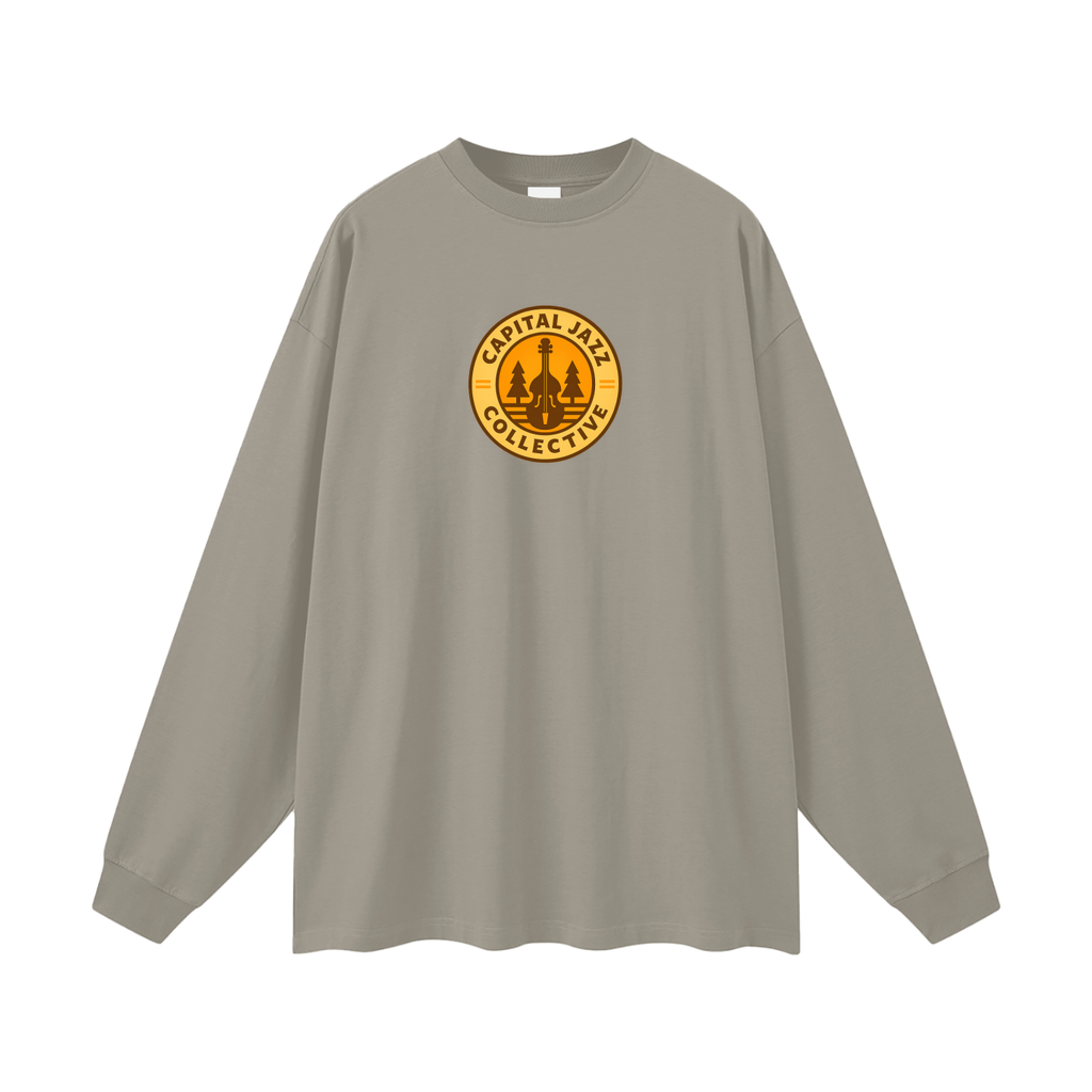Capital Jazz Collective Fall Show Oversized Unisex Long Sleeve T-Shirt
