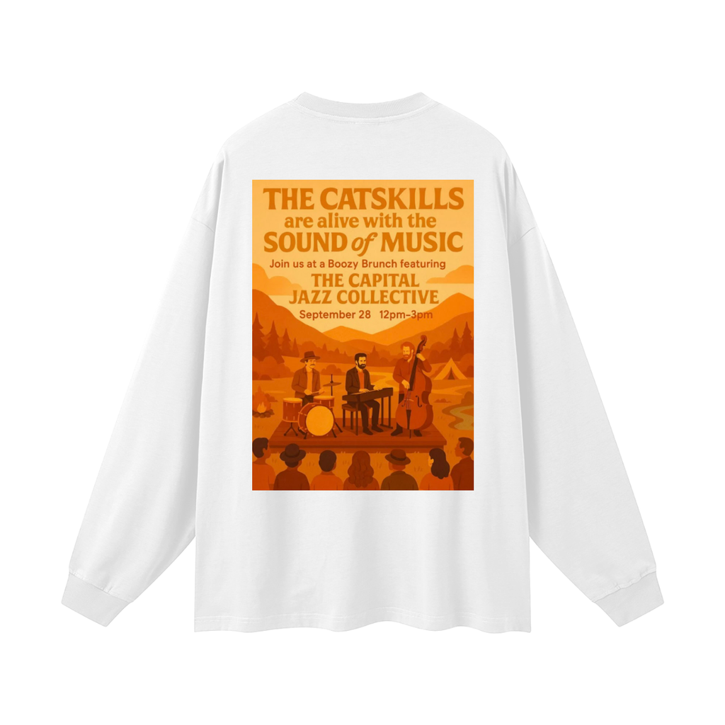 Capital Jazz Collective Fall Show Oversized Unisex Long Sleeve T-Shirt