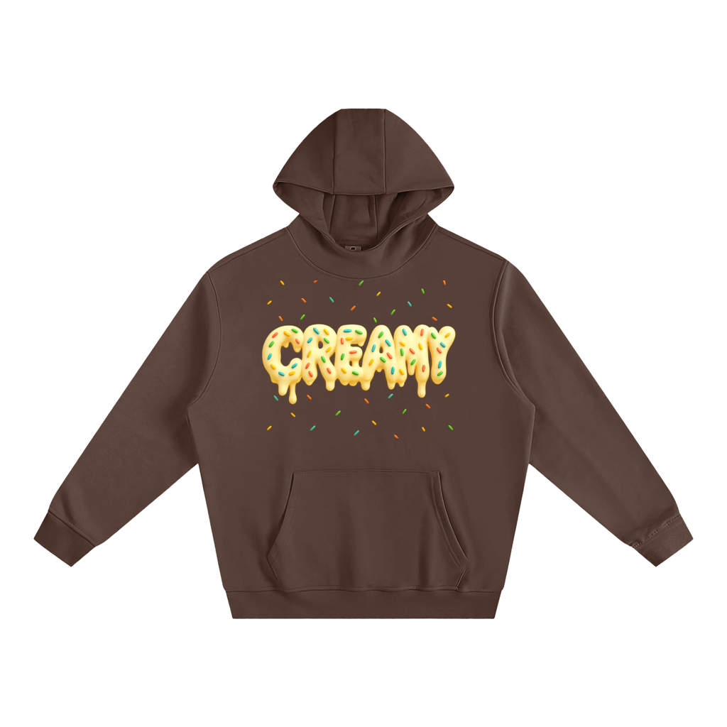 Fleeced High Neck Hoodie