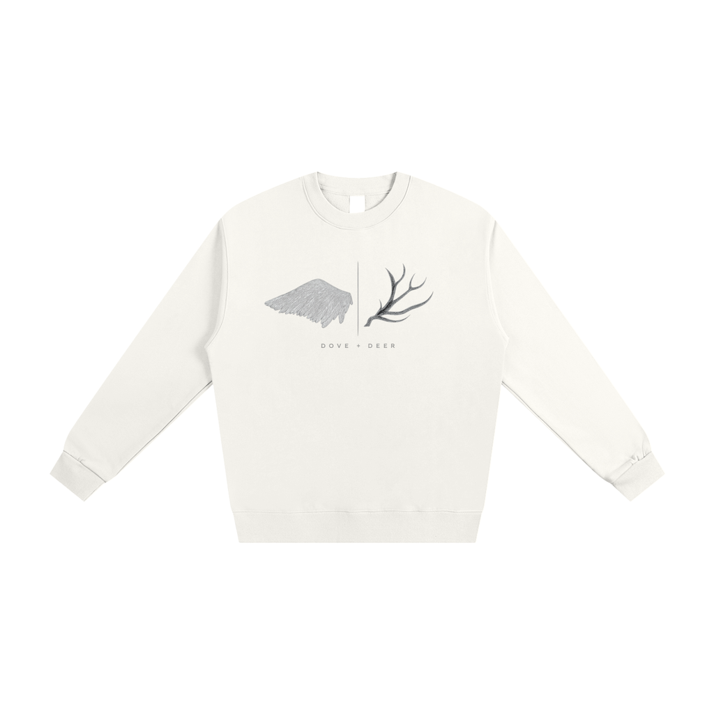 Dove+Deer Cross Signs Heavyweight Essential Sweatshirt