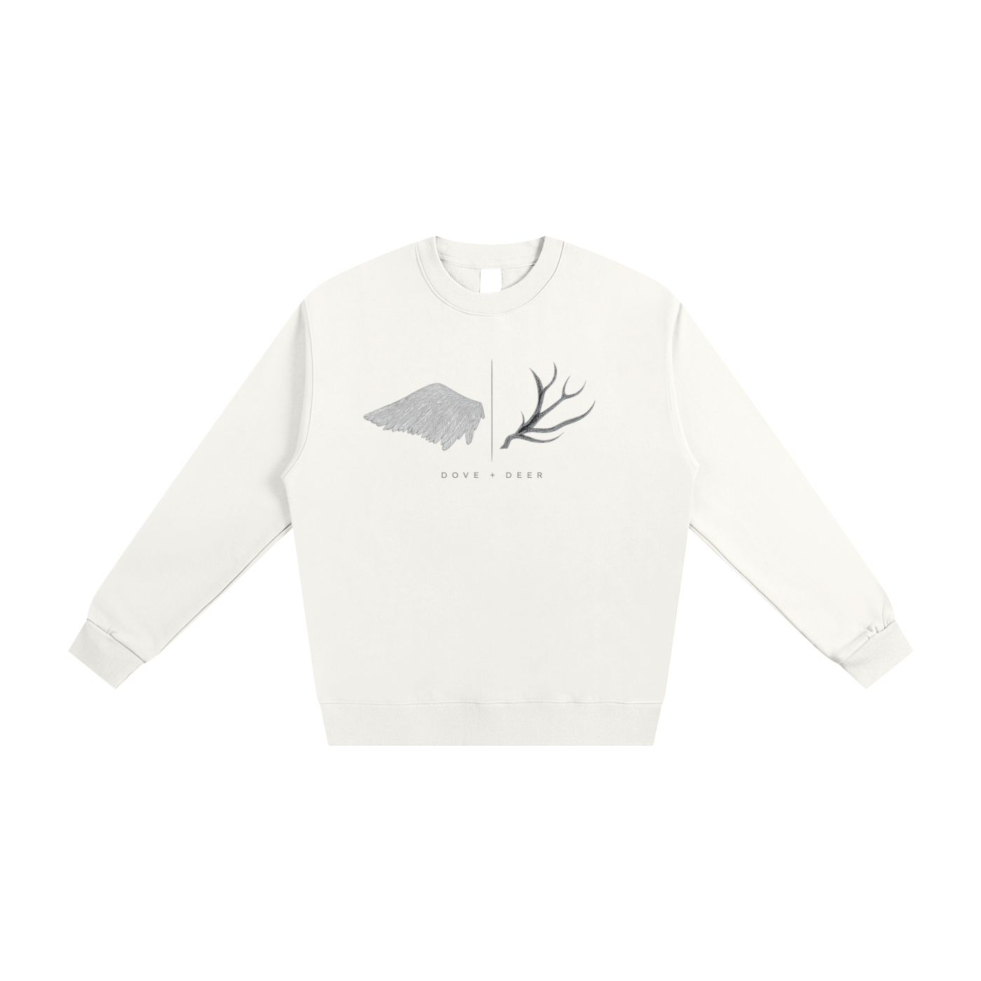 Dove+Deer Cross Signs Heavyweight Essential Sweatshirt