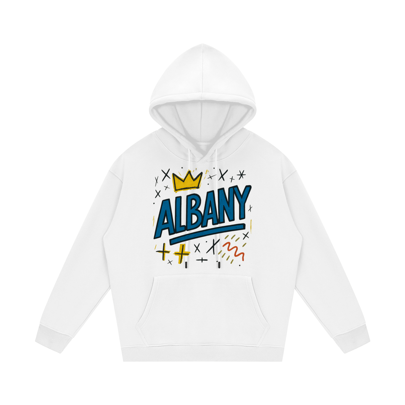 Streetwear Unisex Fleece Hoodie