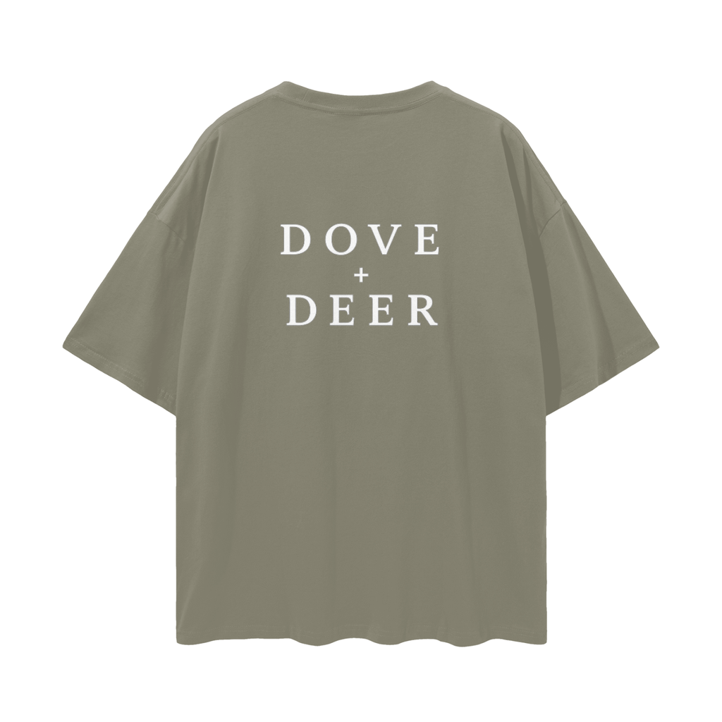 The Grocer Outline Loose Drop Shoulder T-Shirt