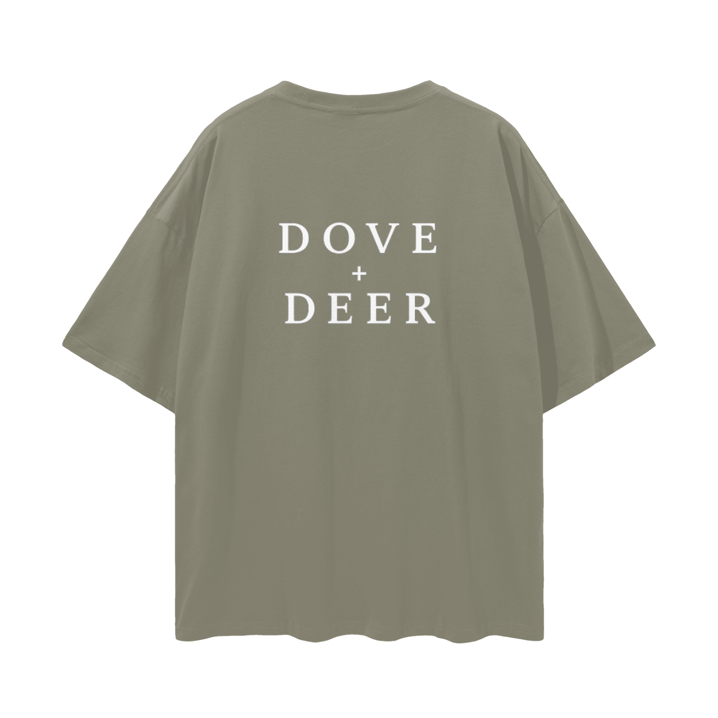 The Grocer Outline Loose Drop Shoulder T-Shirt