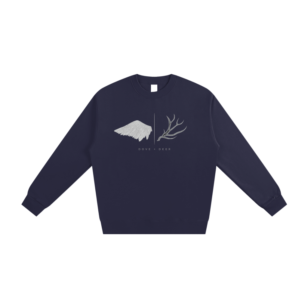 Dove+Deer Cross Signs Heavyweight Essential Sweatshirt