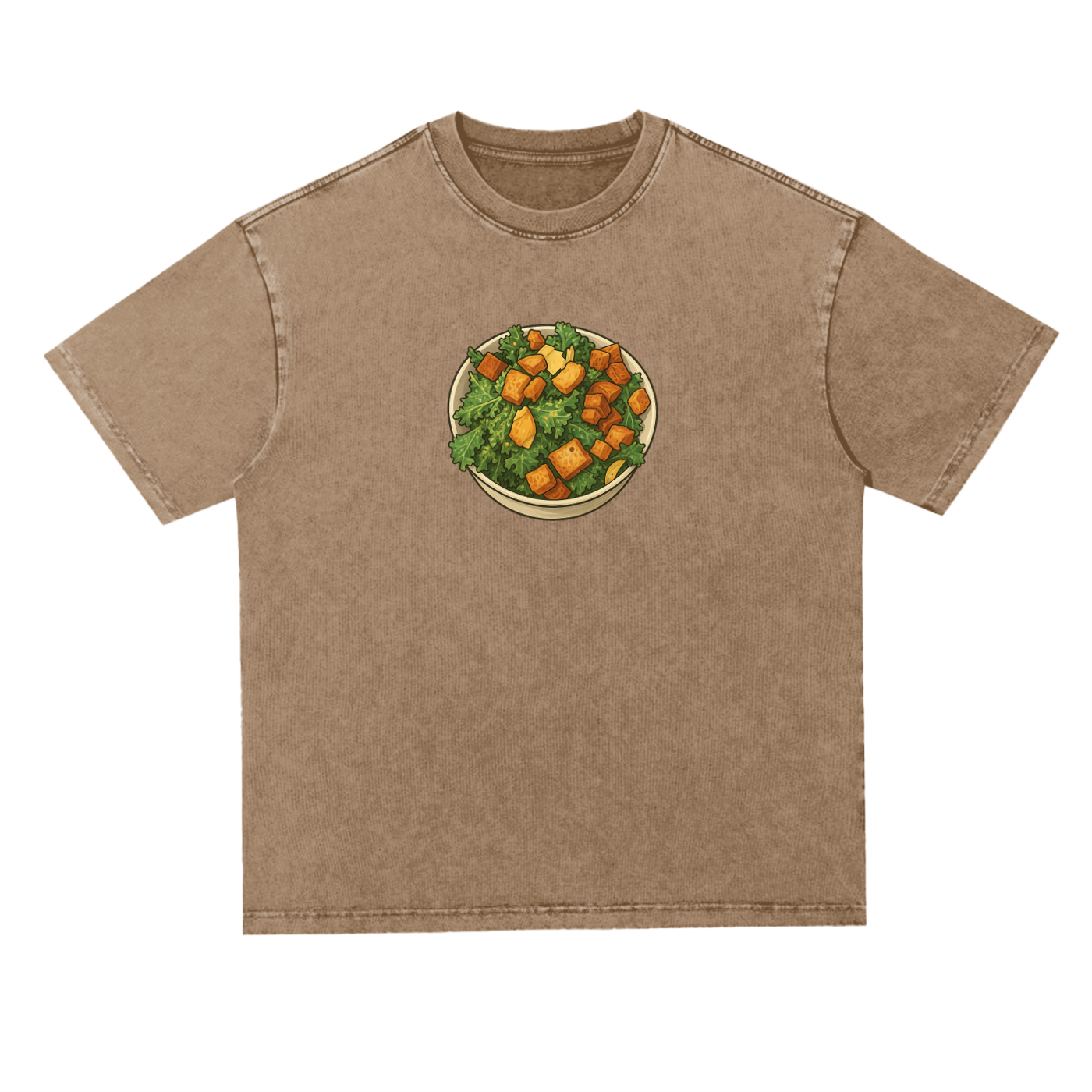 Snow Washed Heavyweight Oversize T-Shirt