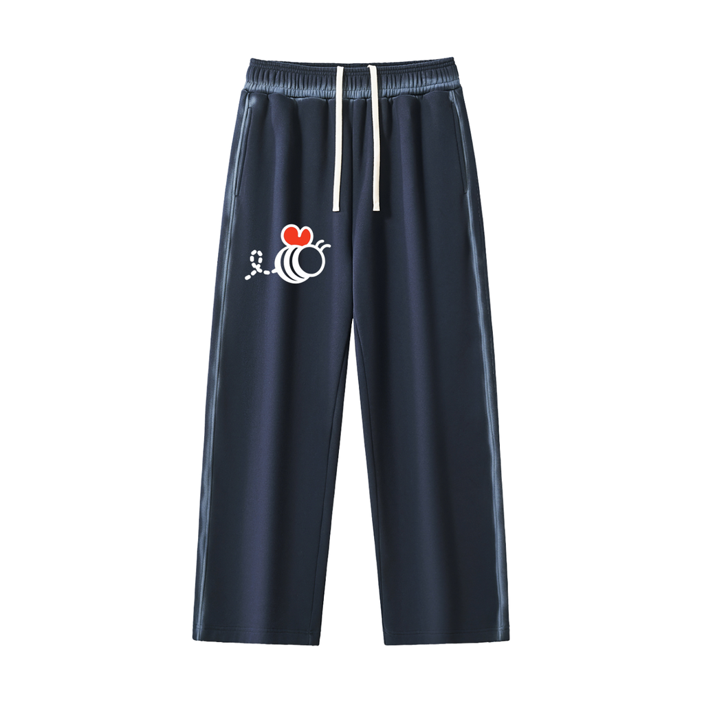 Bumble Heart Wing Sunfaded Edge Fleece Sweatpants