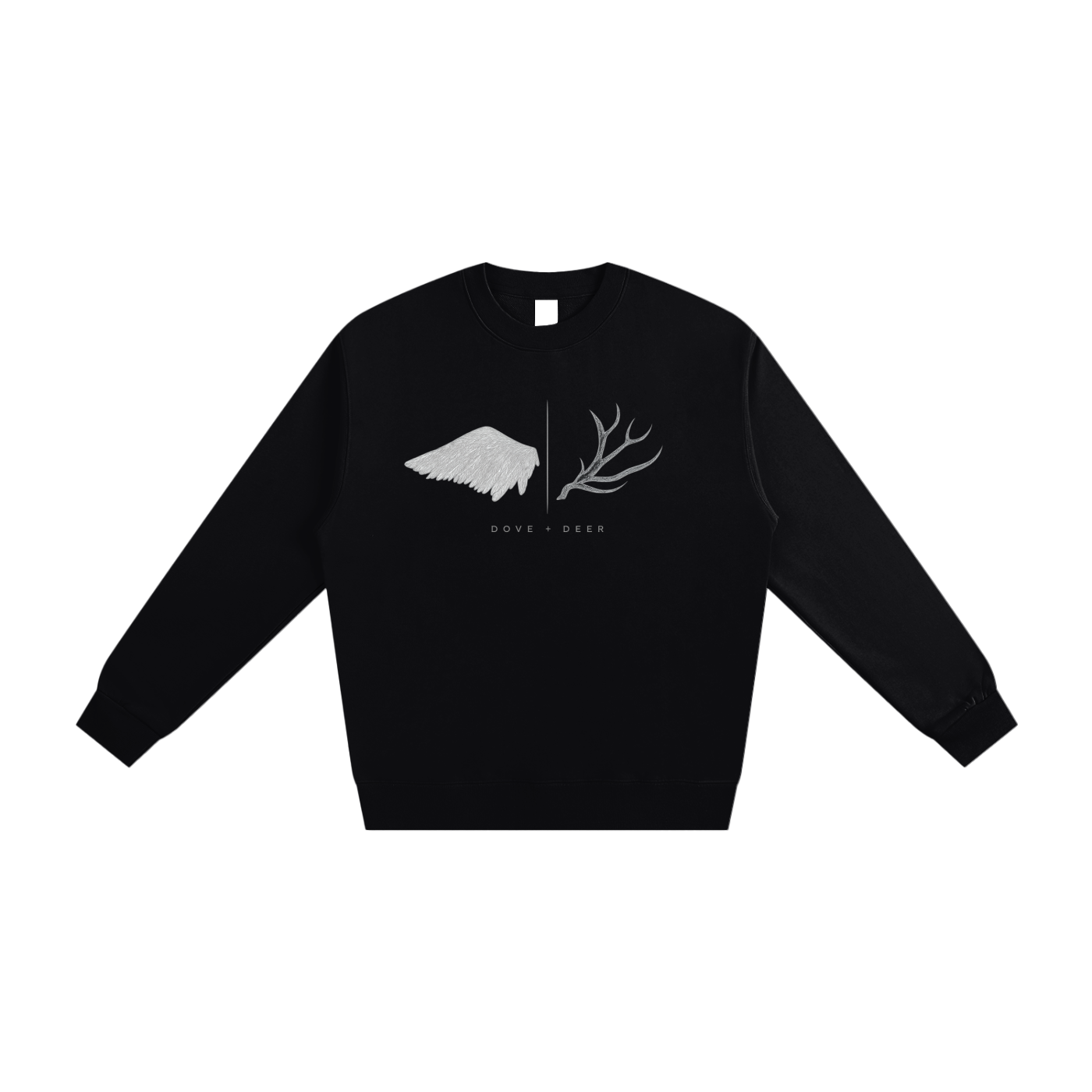 Dove+Deer Cross Signs Heavyweight Essential Sweatshirt