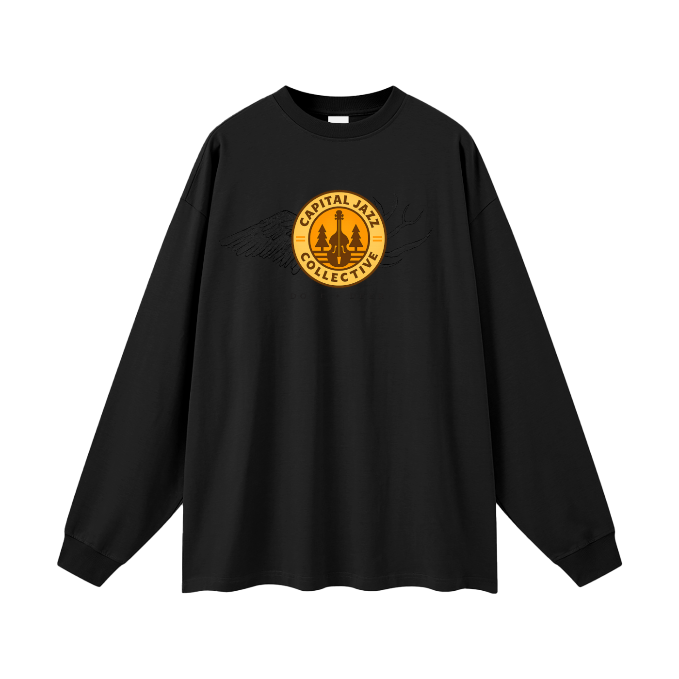The Capital Jazz Collective @ Dove + Deer Fall 2025 Oversized Unisex Long Sleeve T-Shirt