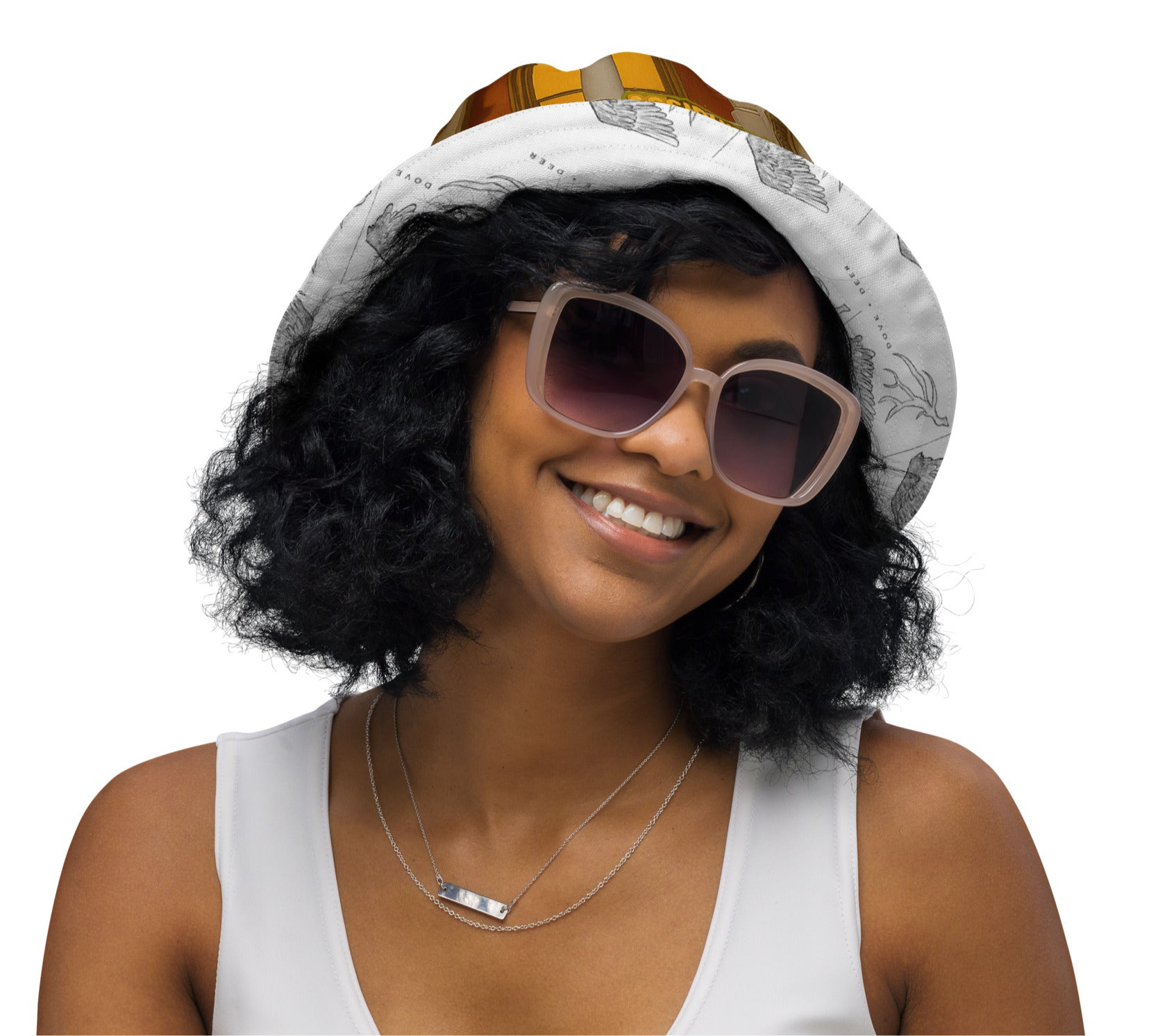 Millions Dollar Dove+Deer Reversible bucket hat