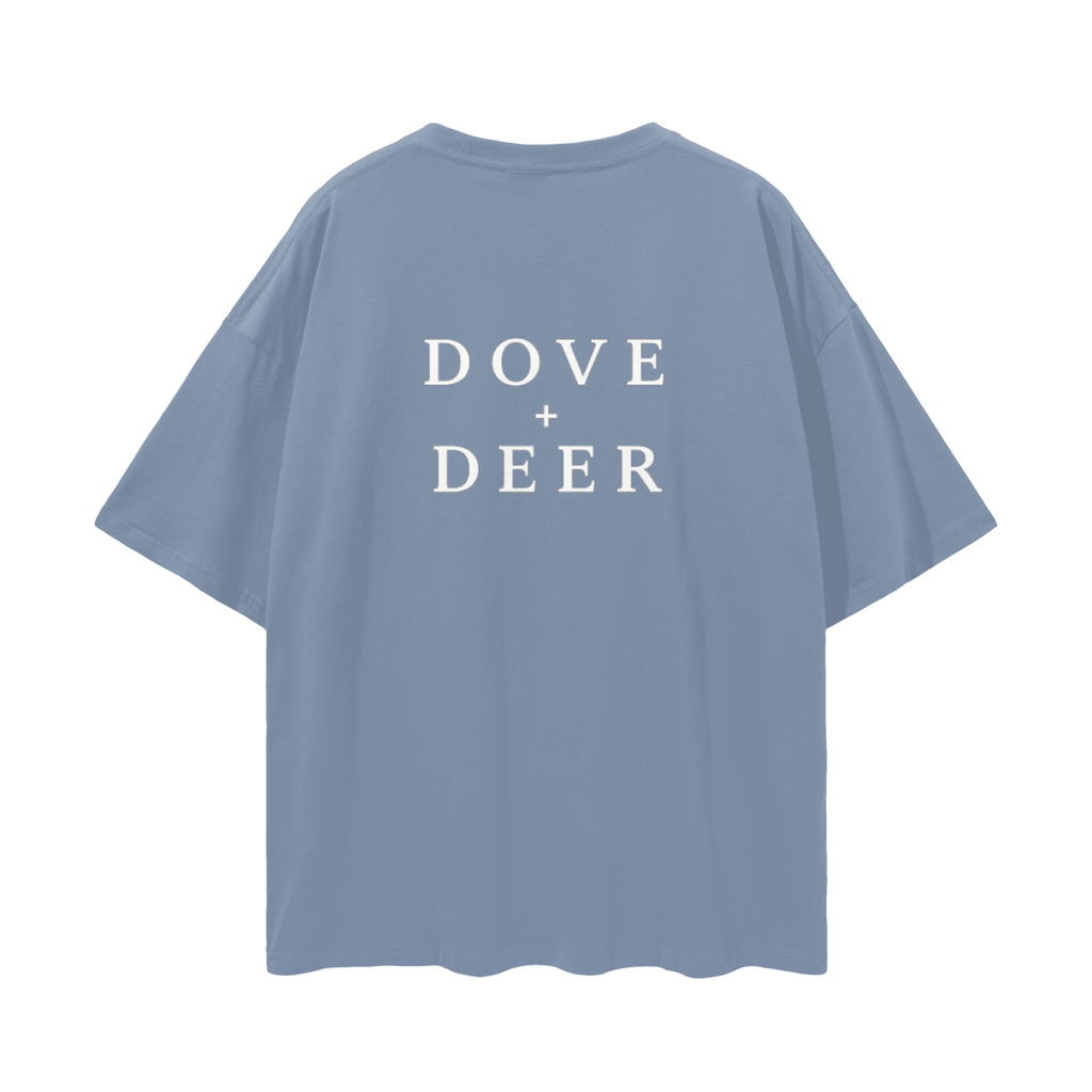 The Grocer Outline Loose Drop Shoulder T-Shirt